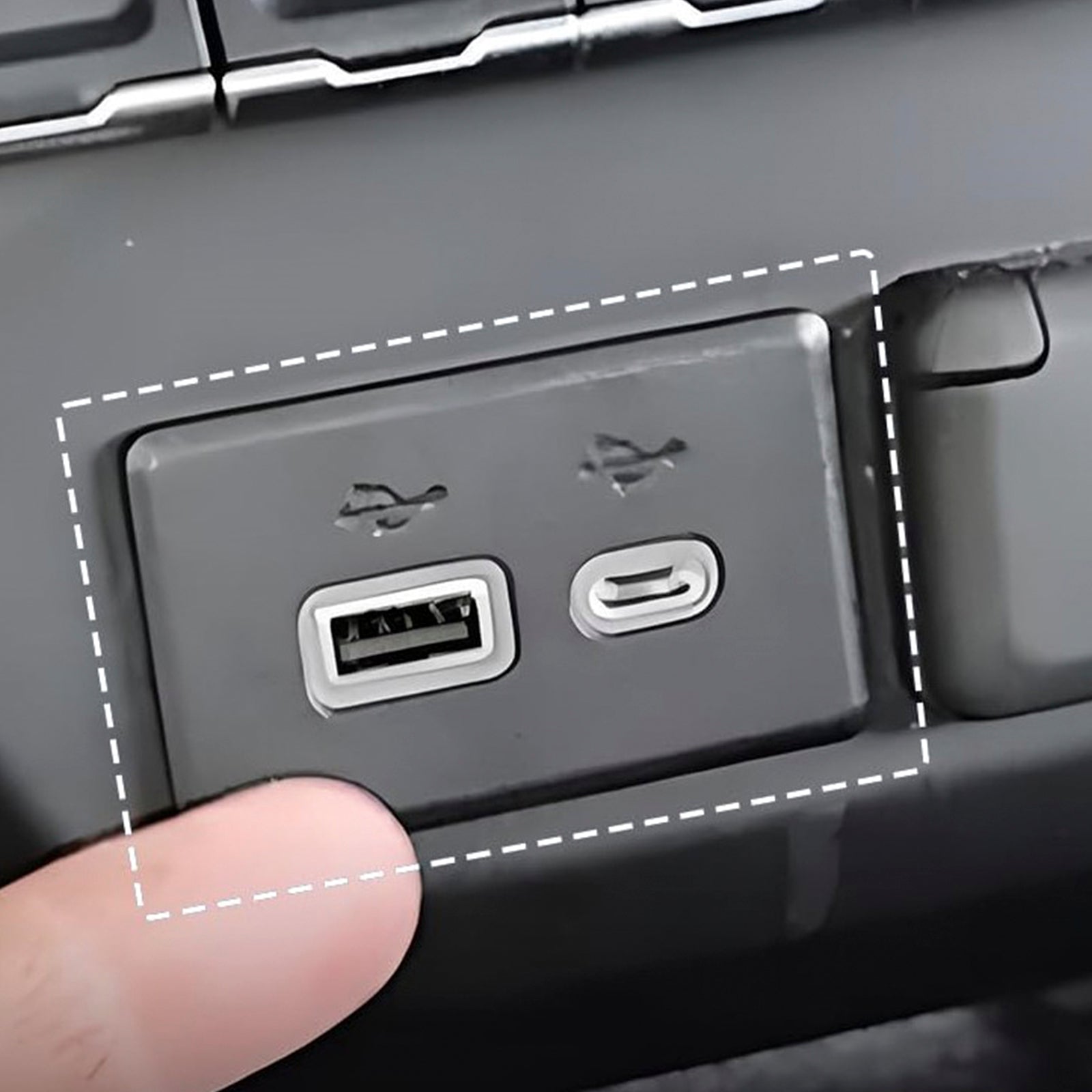 PALASER 2020-2023 GMC Acadia Usb N Usbc Port Receptacle 13529873 - Image 6
