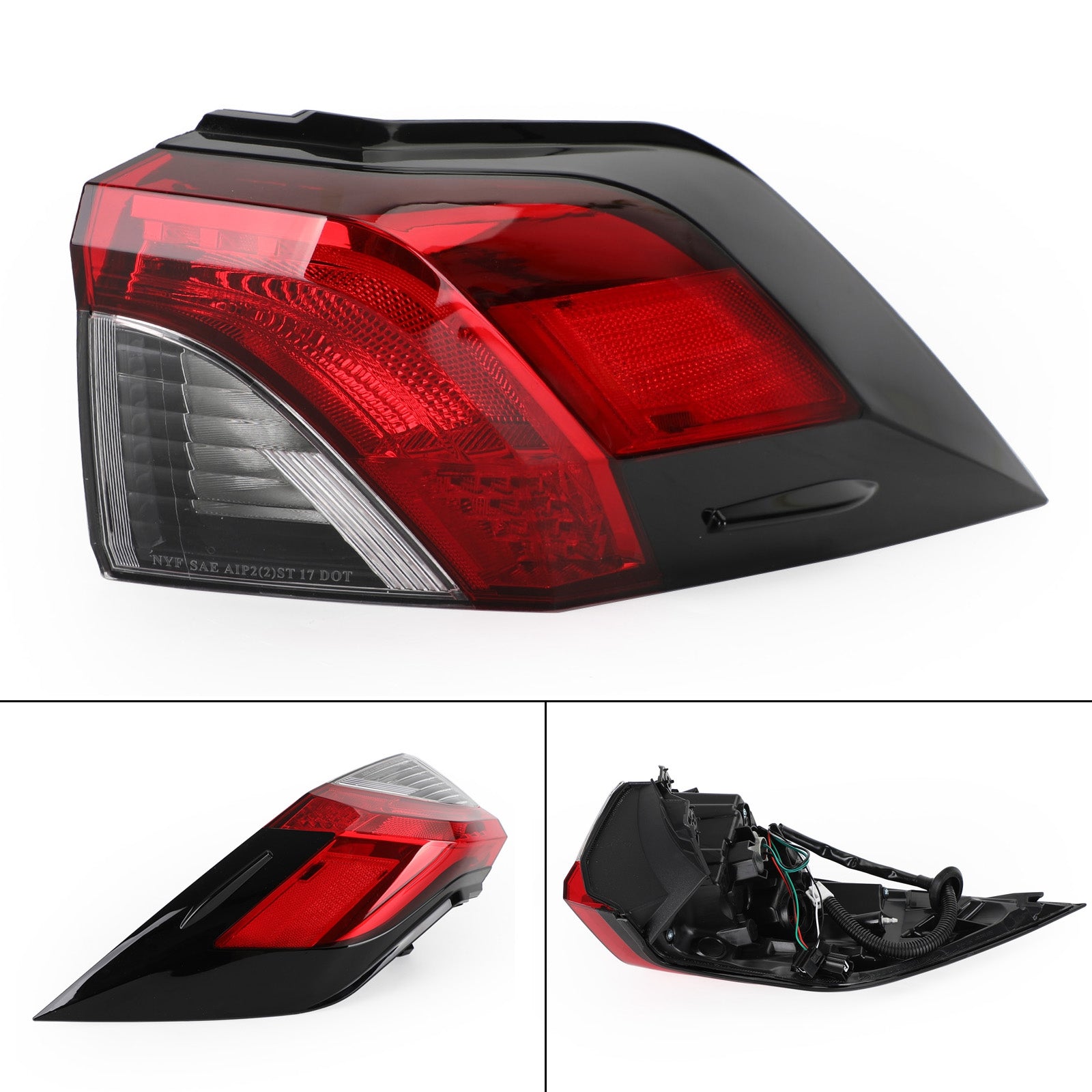 PALASER 2019-2021 Toyota RAV4 L+r Side Tail Light Rear Lamp Outer 81560/81550-0R090 - Image 7