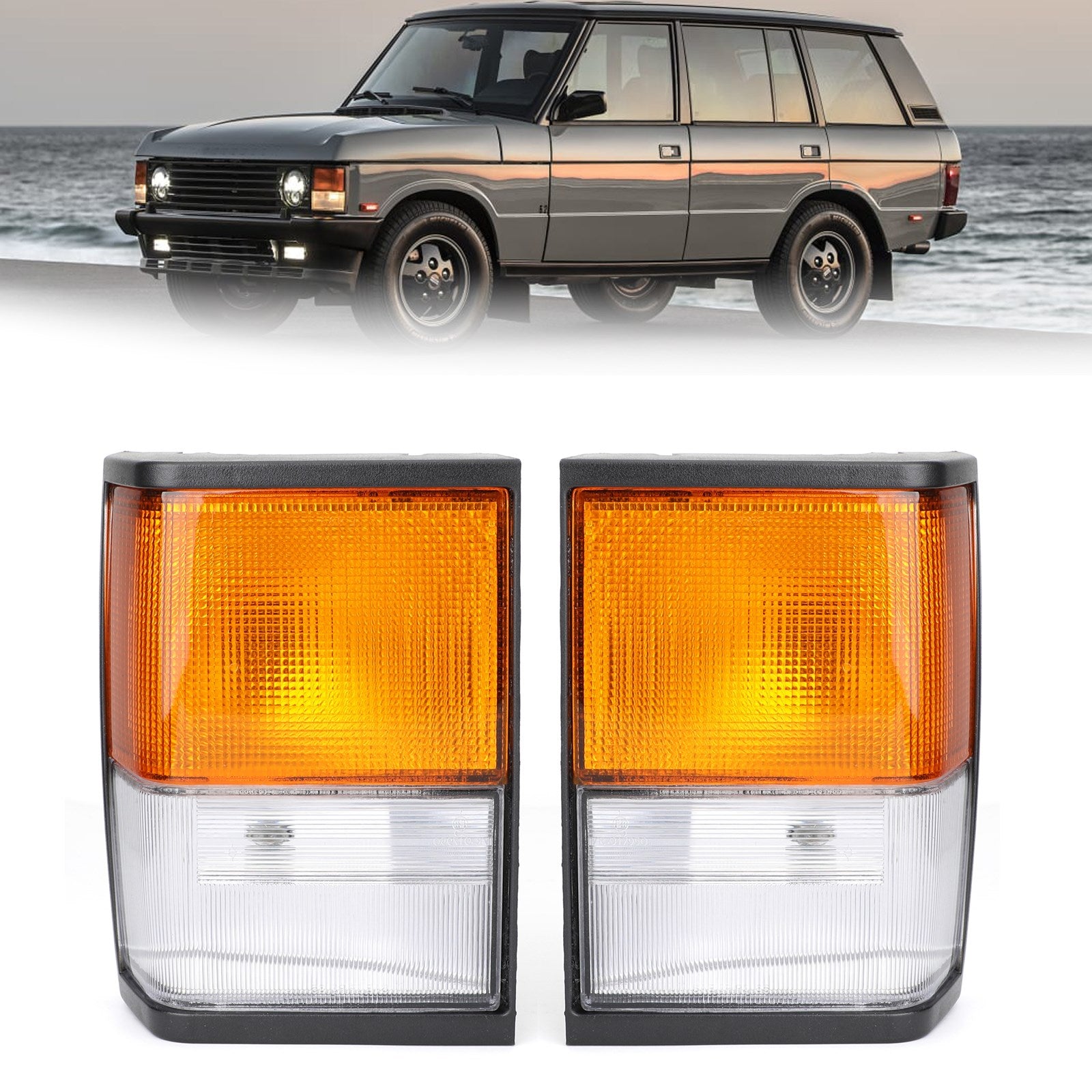 PALASER Land Rover Range Rover Classic 1987-1995 Corner Lamps New Clear - Image 3