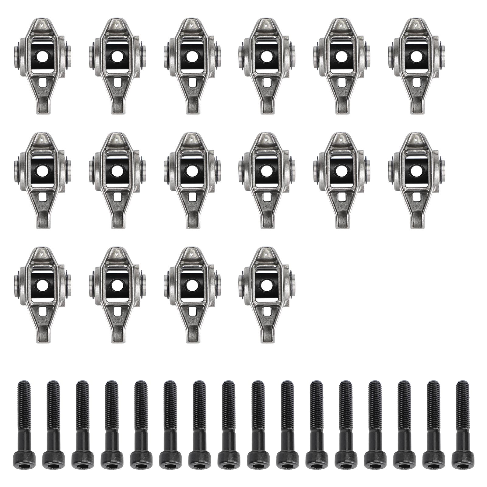 PALASER LS1/LS2/LS6/LR4 Vortec 5300 LM7 L59 LM4 L33-4.8/5.3/5.7/6.0/ Engines LS1 Rocker Arms With Trunion Kit Installed - Image 9