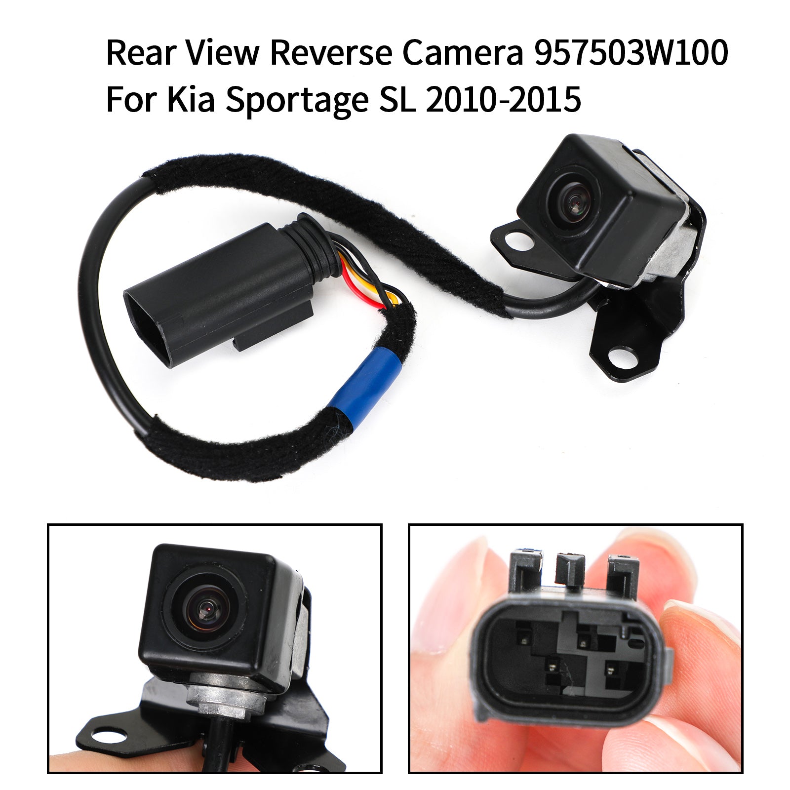 PALASER 2010-2015 Kia Sportage Sl With Navigation Rear Backup Reverse Camera View Camera 957503W100 - Image 4