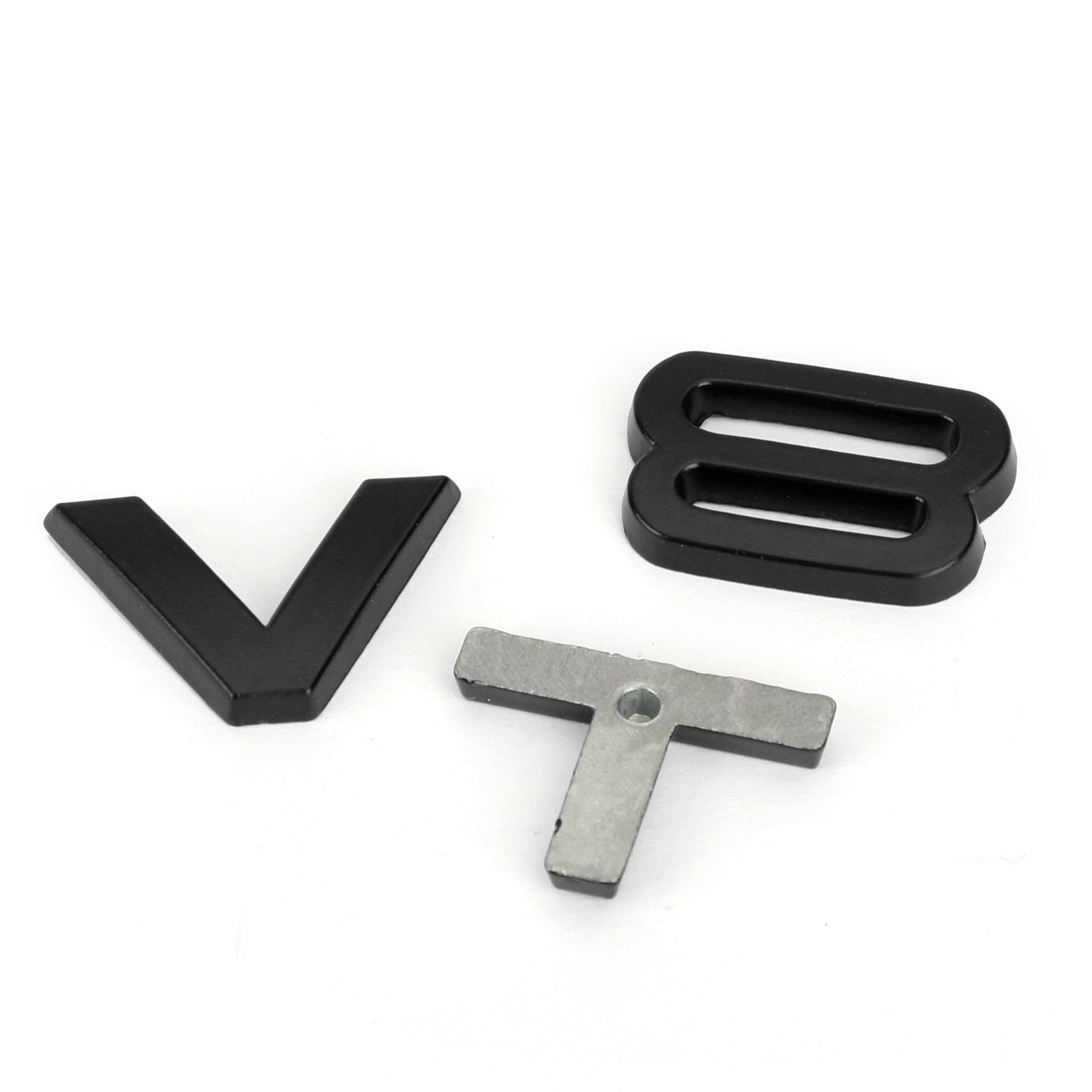 PALASER Audi A1 A3 A4 A5 A6 A7 Q3 Q5 Q7 S6 S7 S8 S4 SQ5 Black V8T Emblem Badge Fit - Image 8