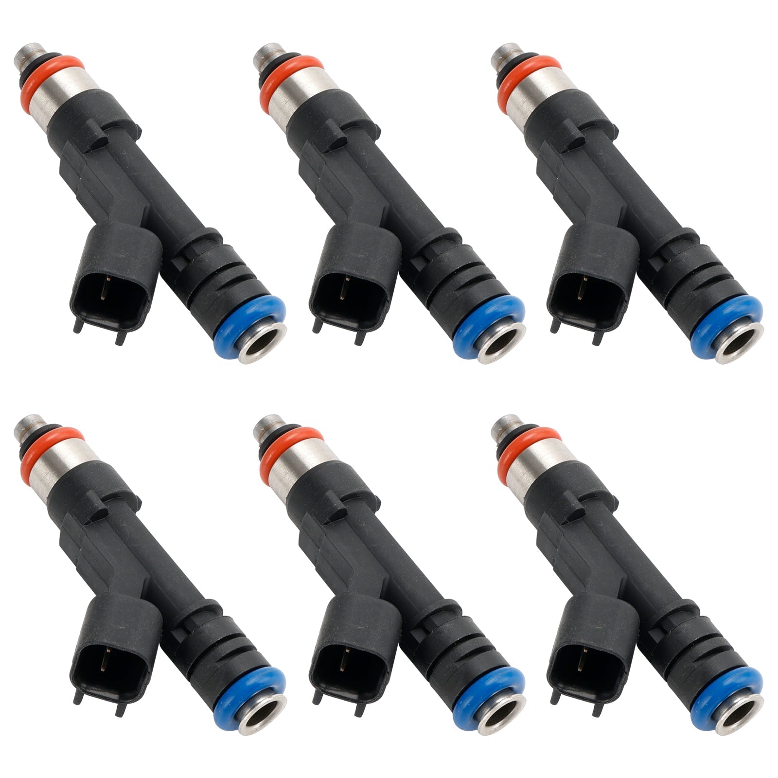 PALASER 2007-2010 Jeep Wrangler 3.8L 6PCS Fuel Injector 0280158119 04861667AA 812-11131 - Image 12