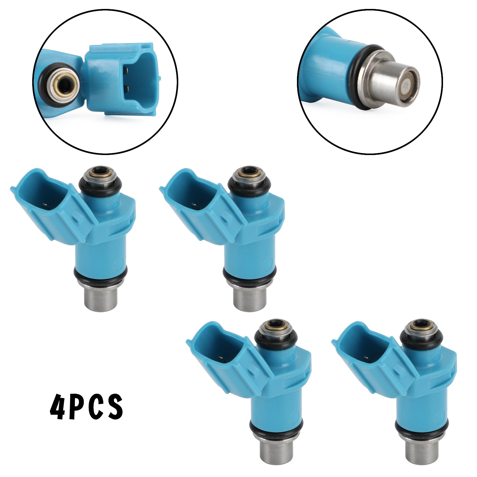 PALASER Yamaha 40-50-60 Hp 4 Stroke 4PCS Fuel Injectors 6C5-13761-00-00 6C5-13761 - Image 3