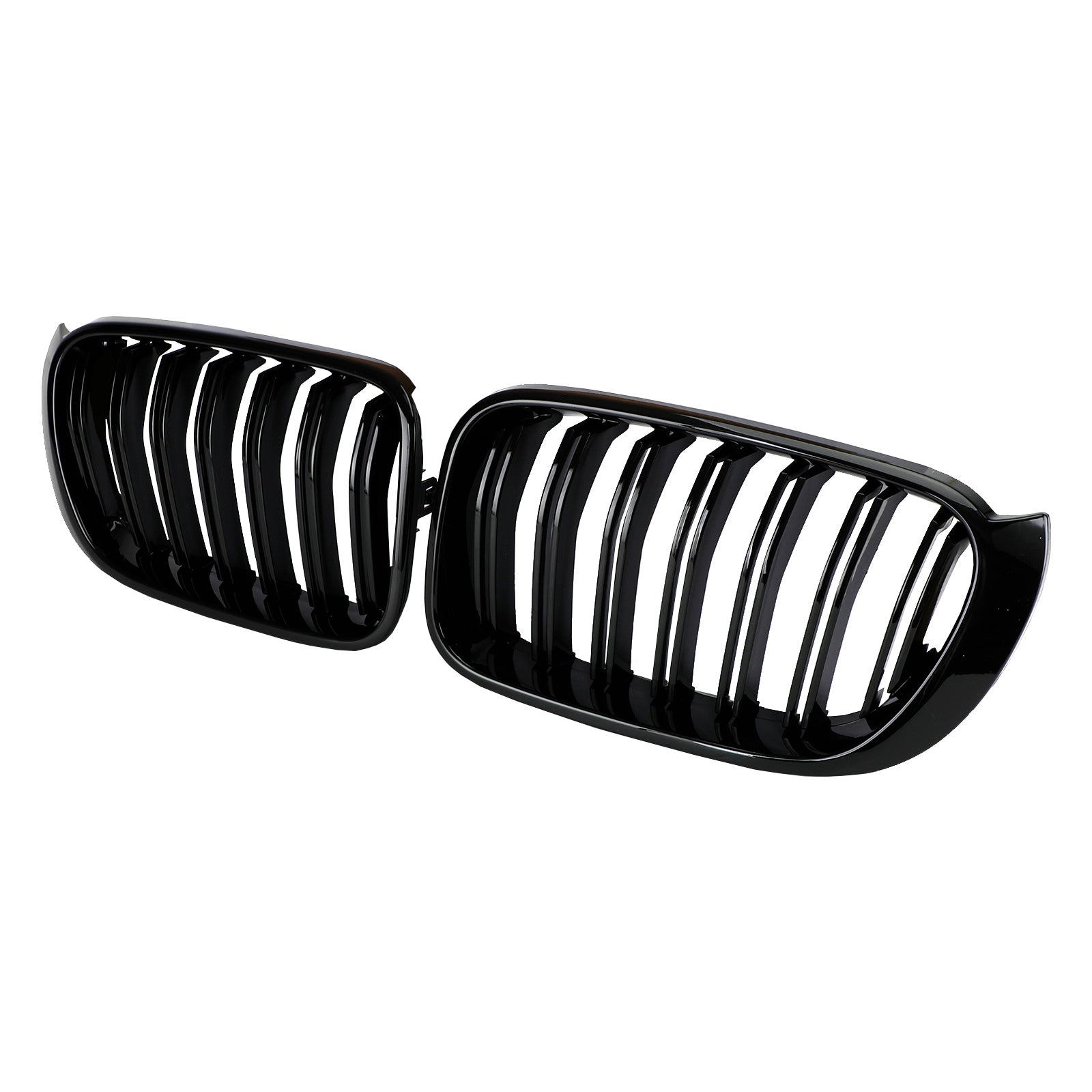 PALASER 2014-2017 BMW X3 F25 X4 F26 Gloss Black Front Bumper Kidney Grille Grill