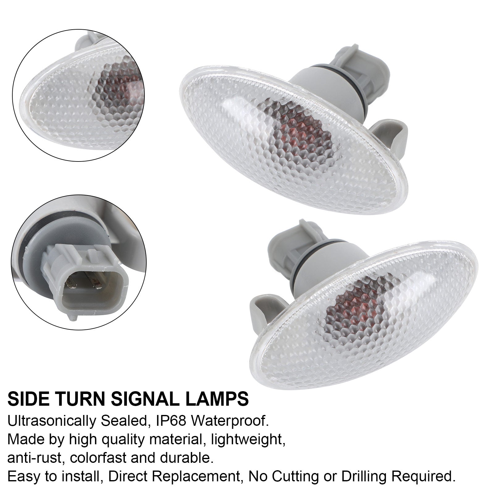 PALASER Swift Grand Vitara Splash SX4 Side Turn Signal Lamp Fender Light 36410-63J00 - Image 2