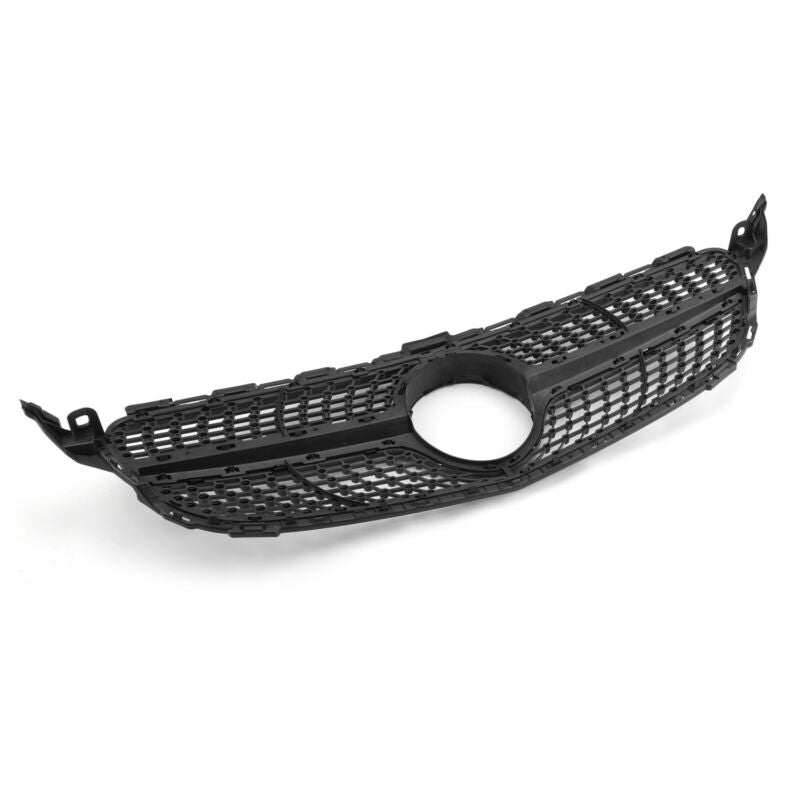 PALASER 2015-18 Benz W205 C250 C300 C400 Diamond Grille Front Grill - Image 4