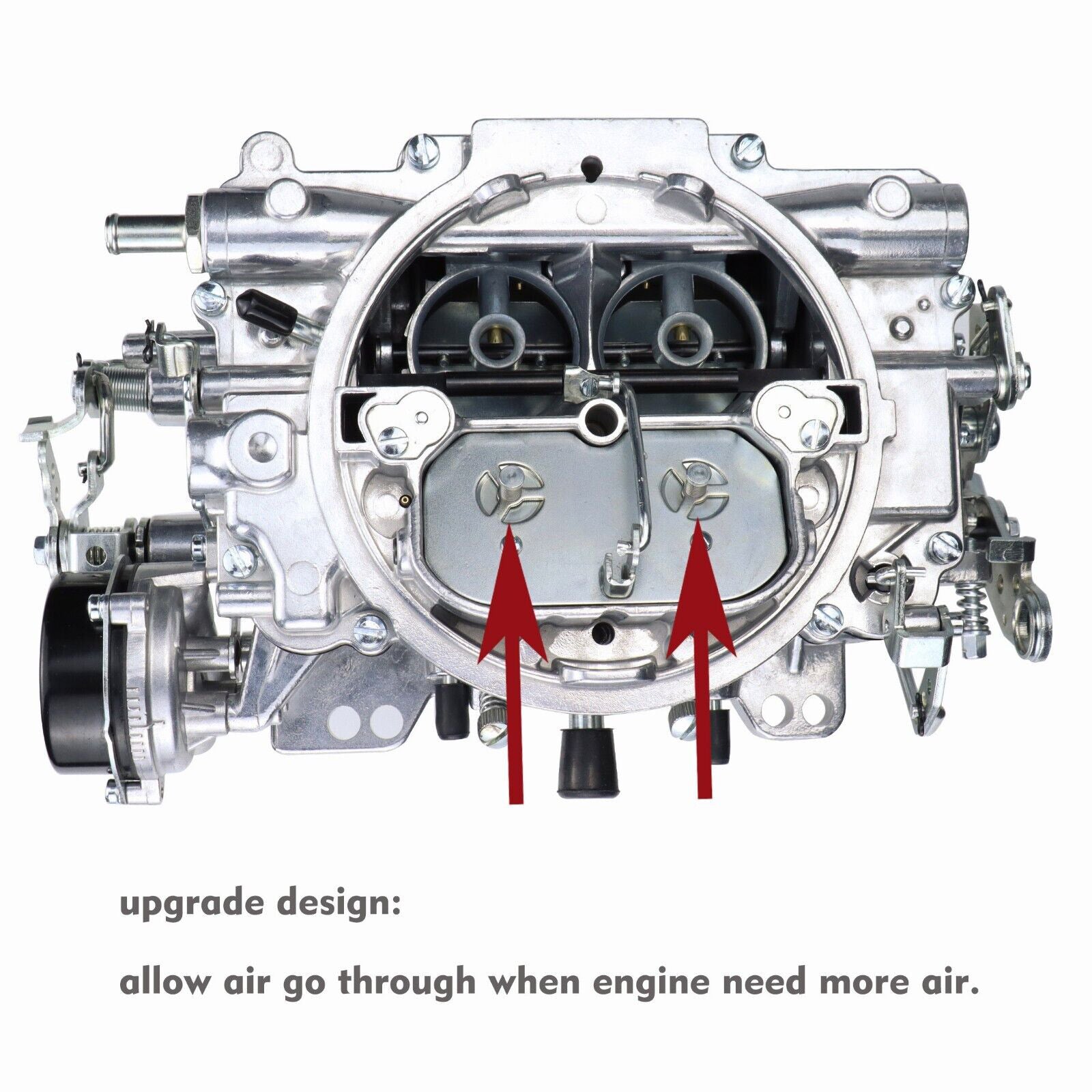 PALASER New 1406 Carburetor CBRT-1406 For Edelbrock Performer 600 Cfm 4 Bbl Electric Choke - Image 4