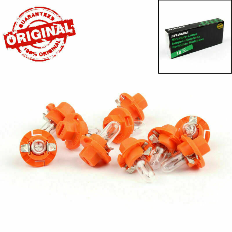 PALASER 10pcs Sylvania For Osram 2473MFX6 12V 1.2W BX8.4d Miniature Lamps Signal Bulbs