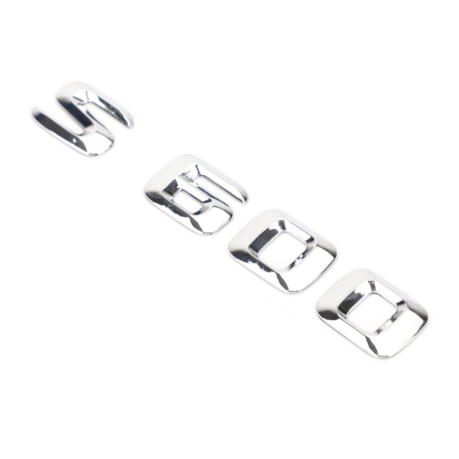 PALASER Rear Trunk Emblem Badge Nameplate Decal Letters Numbers Fit Mercedes S600 Chrome - Image 5