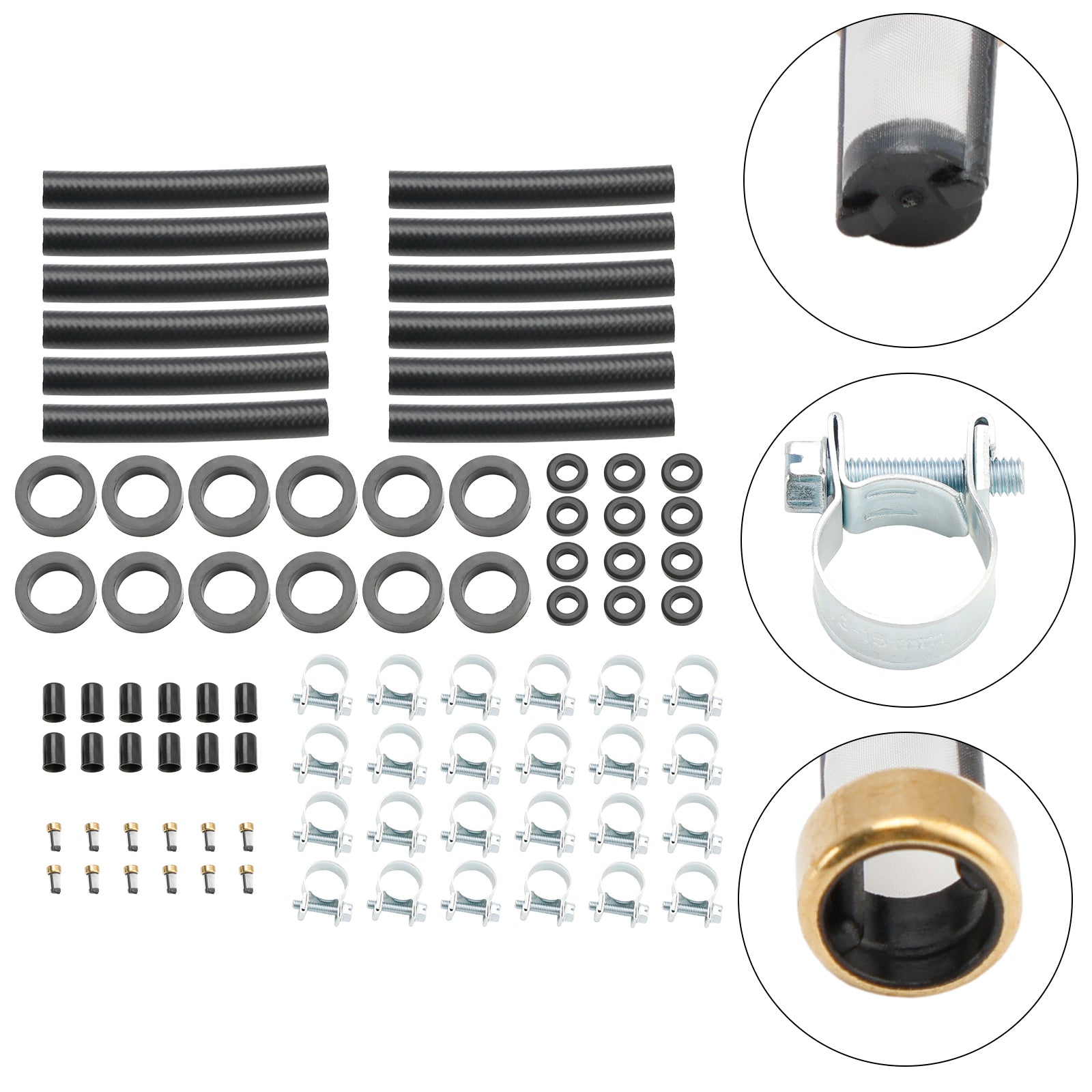 PALASER 1970-1988 Nissan 200SX 12Pcs Fuel Injector Repair Kit - Image 6