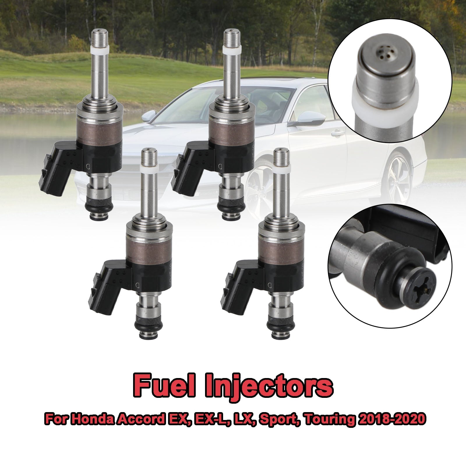 PALASER 2017-2020 Honda Cr-v Ex Ex-l Lx Touring 4PCS 16010-5PA-305 Fuel Injectors - Image 3