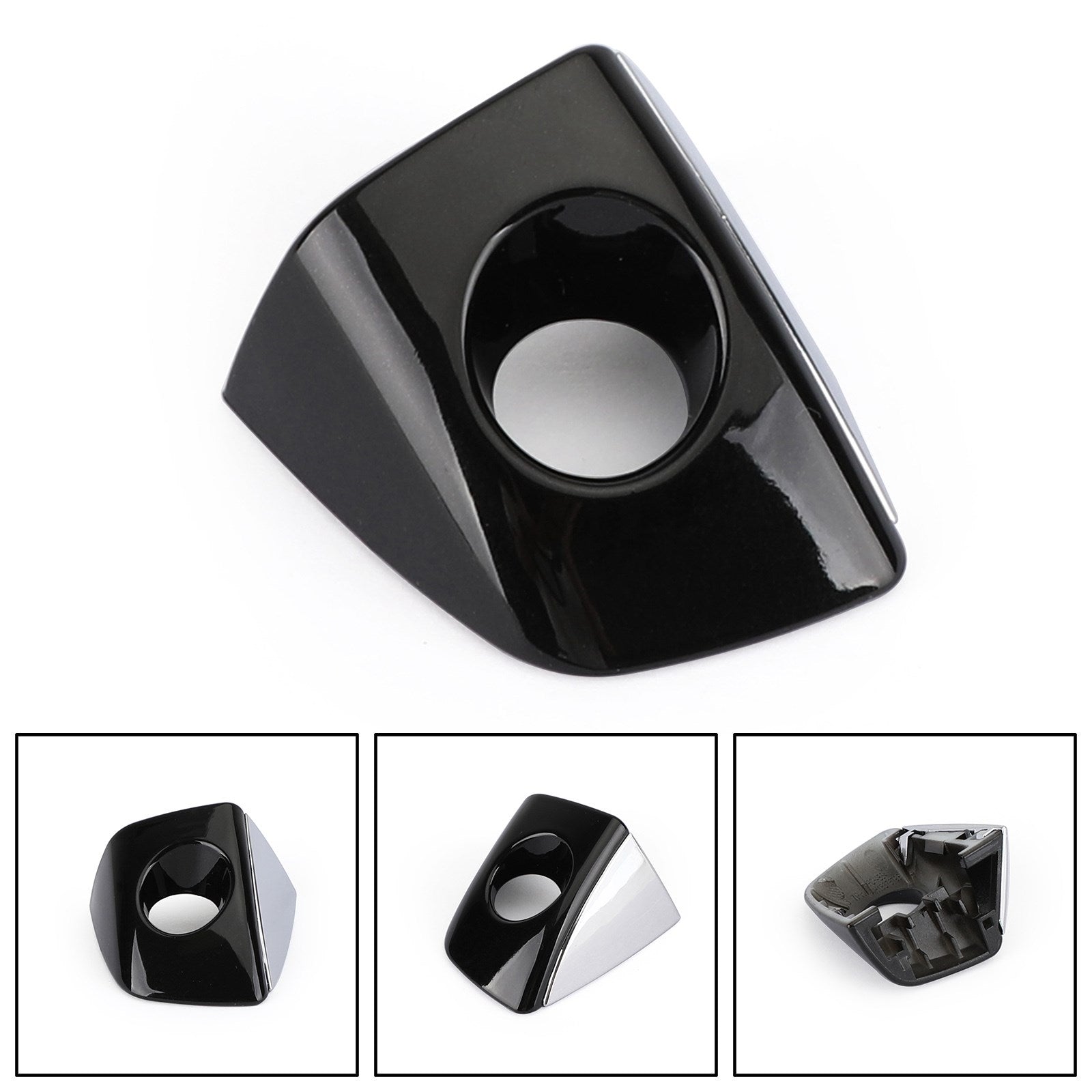 PALASER Audi A6 A7 4H1837879B Chrome Front Left Cap Door Handle Key Hole Cover - Image 3