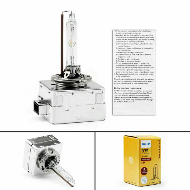 PALASER For Headlight 4200K, Xenstart Xenon New Bulb 42403C1 D3S Hid Philips - Image 2