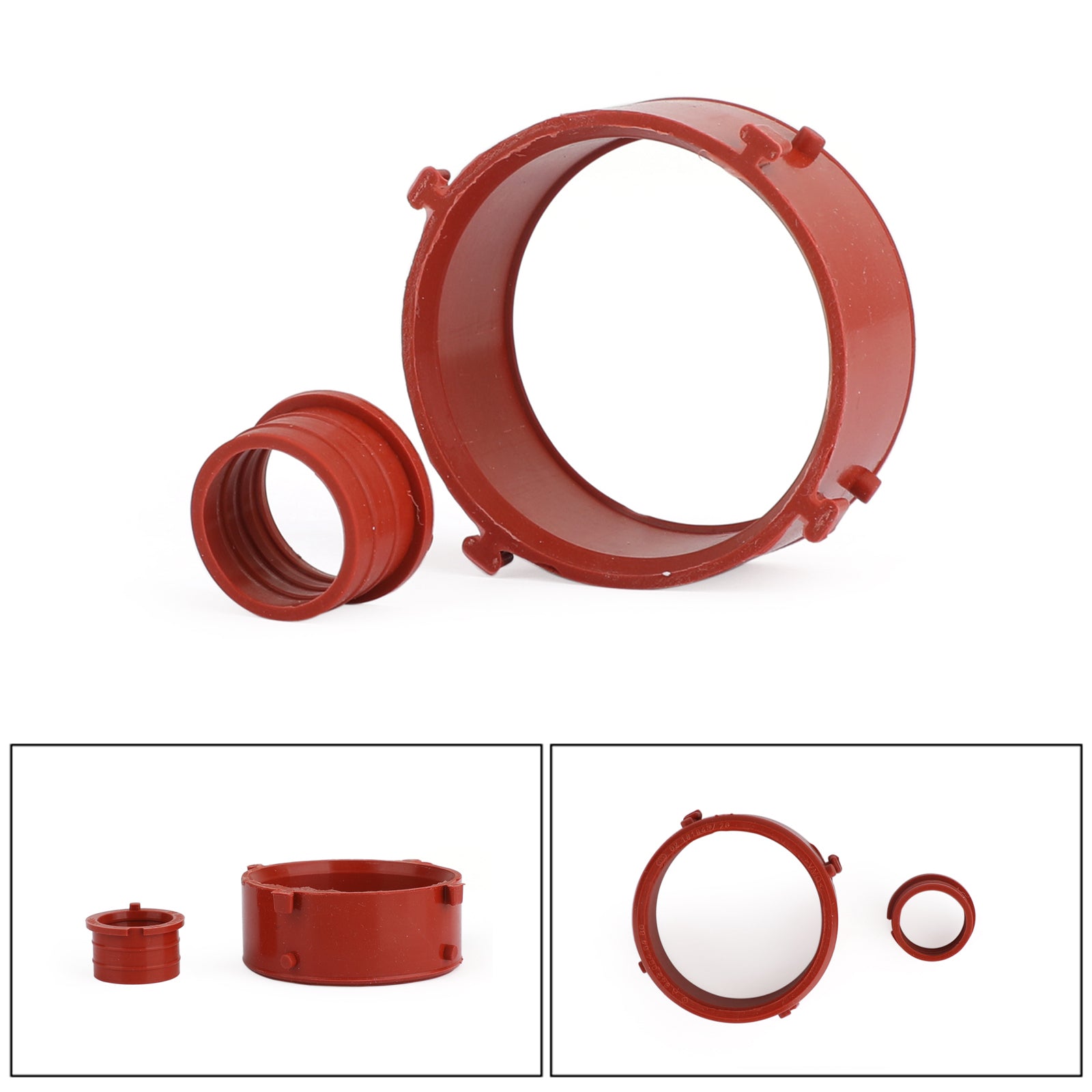 PALASER 2PCS Air Duct Seal To Turbocharger 6420940480 6420940580 Fit Mercedes - Image 4