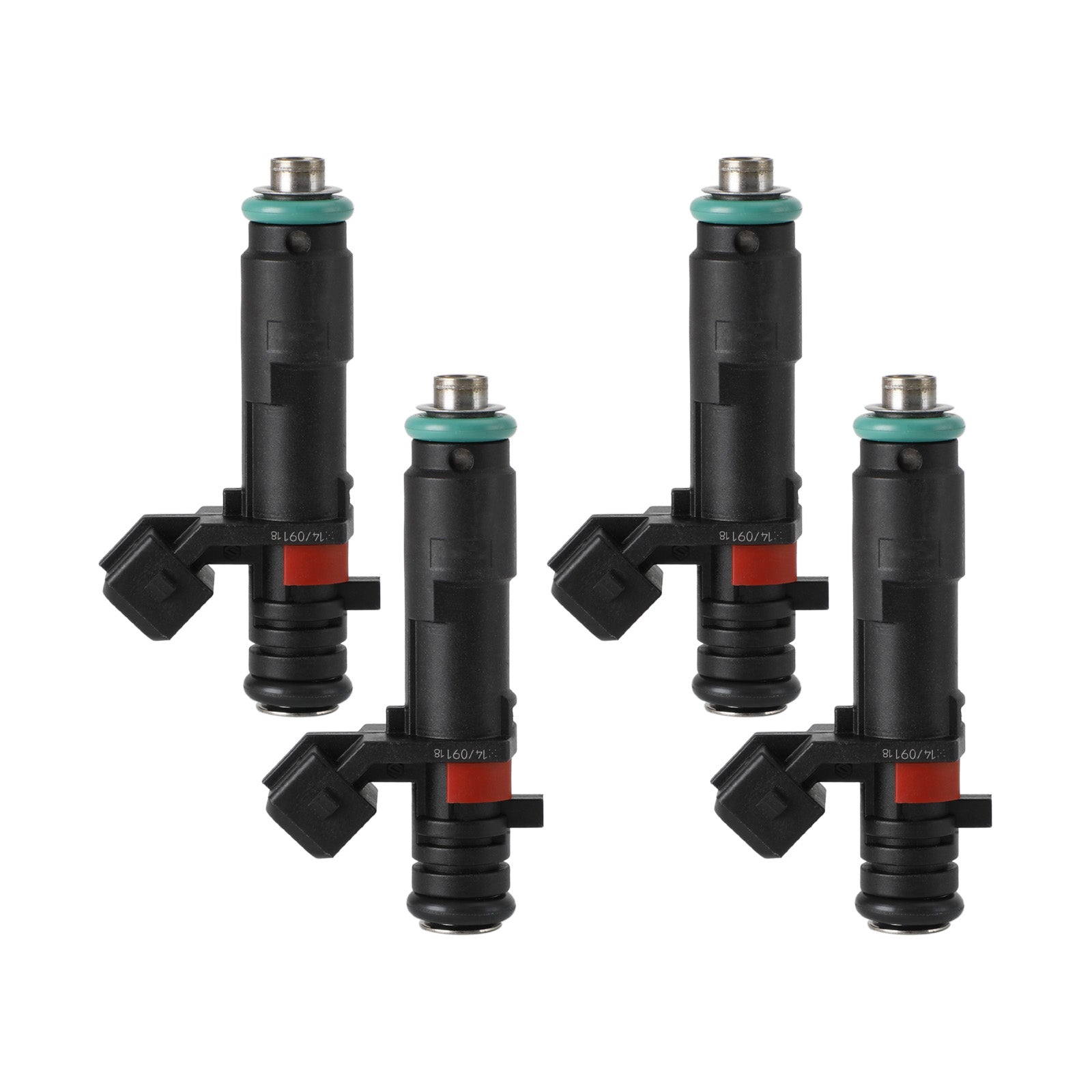 PALASER 4PCS Fuel Injectors 25186566 27828W Fit 2011-2015 Chevrolet Spark 1.2L L4 /2016-2021 Beat 2016-2021 INJ675 FJ1332 25194429 C111032
