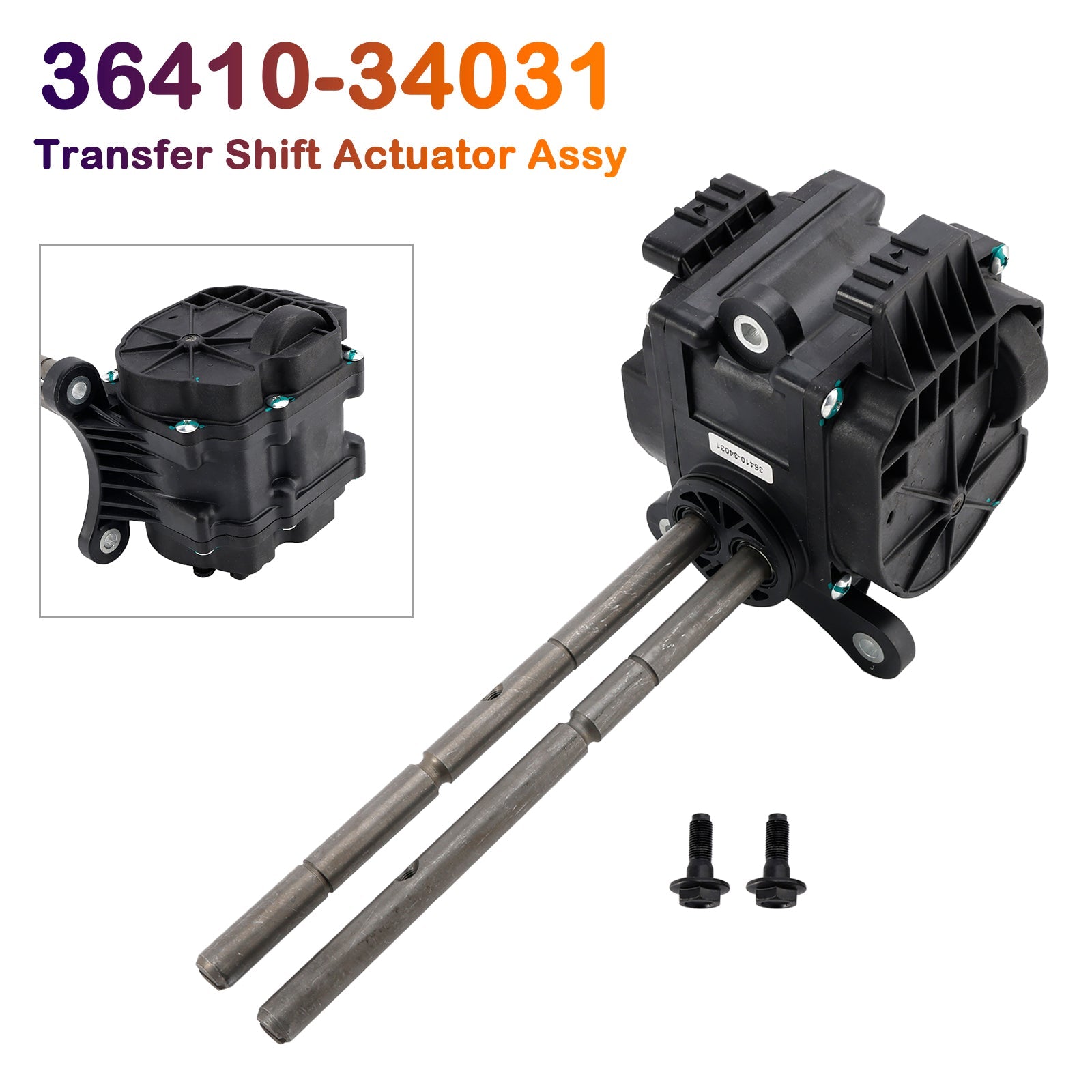 PALASER 2007-2014 Toyota Tundra 4.6L 5.7L Transfer Shift Actuator Assy 36410-34031 - Image 6