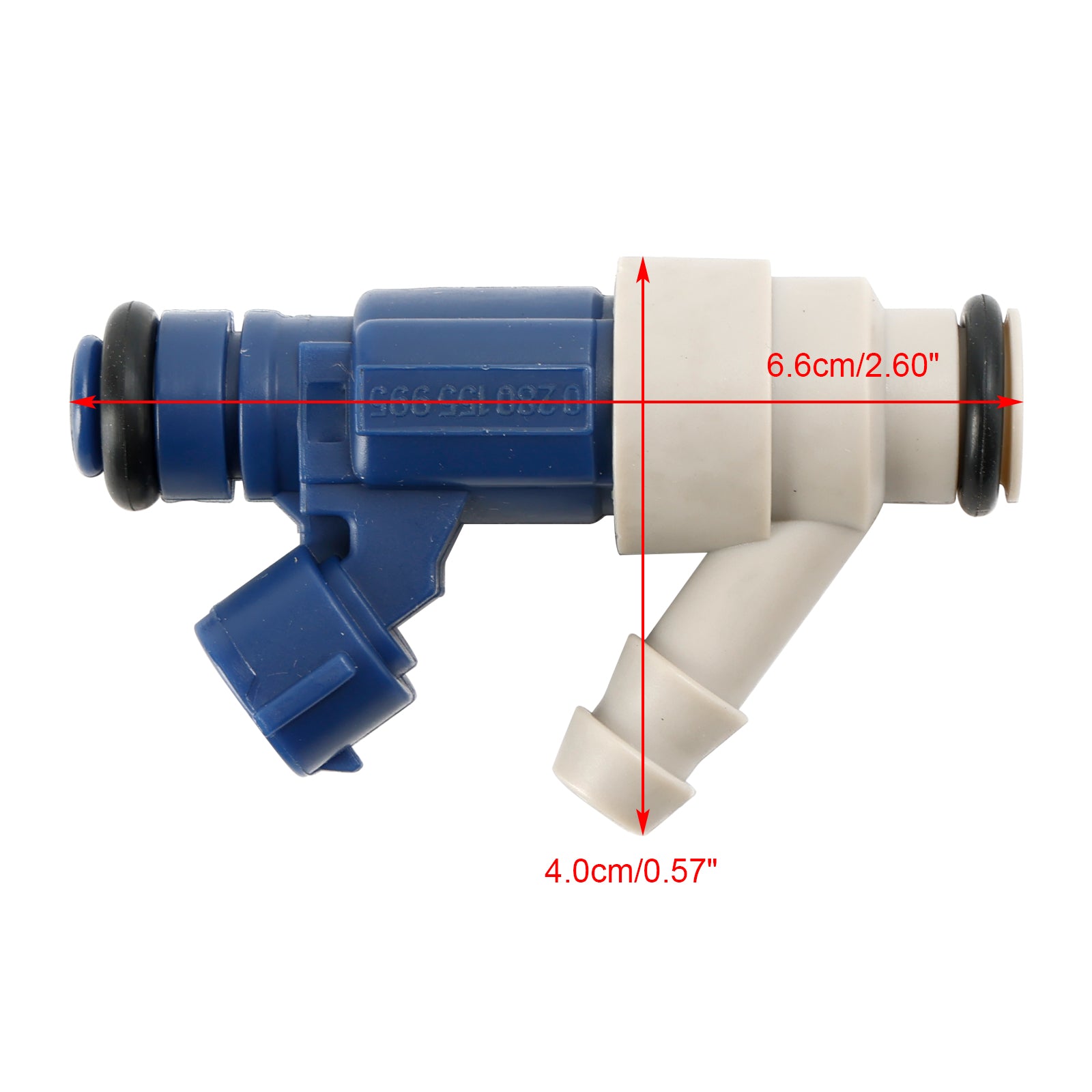 PALASER 2001-2003 Volkswagen Beetle 2.0L I4 Fuel Injector 0280155995 0280156240 06A906031AC - Image 3