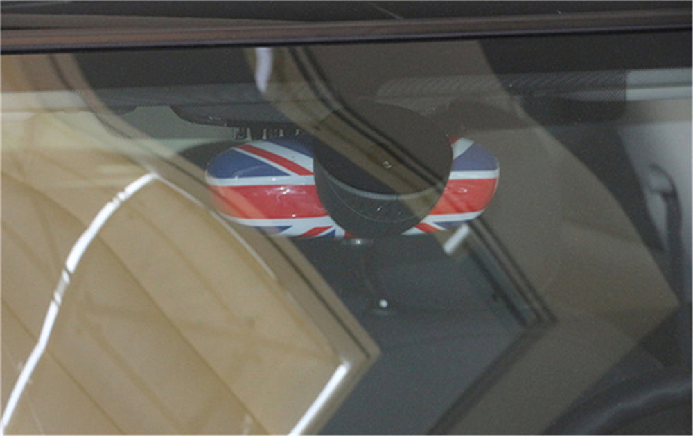 PALASER Mini Cooper R55 R56 R57 Union Jack Uk Flag Rear View Mirror Cover Housing - Image 4