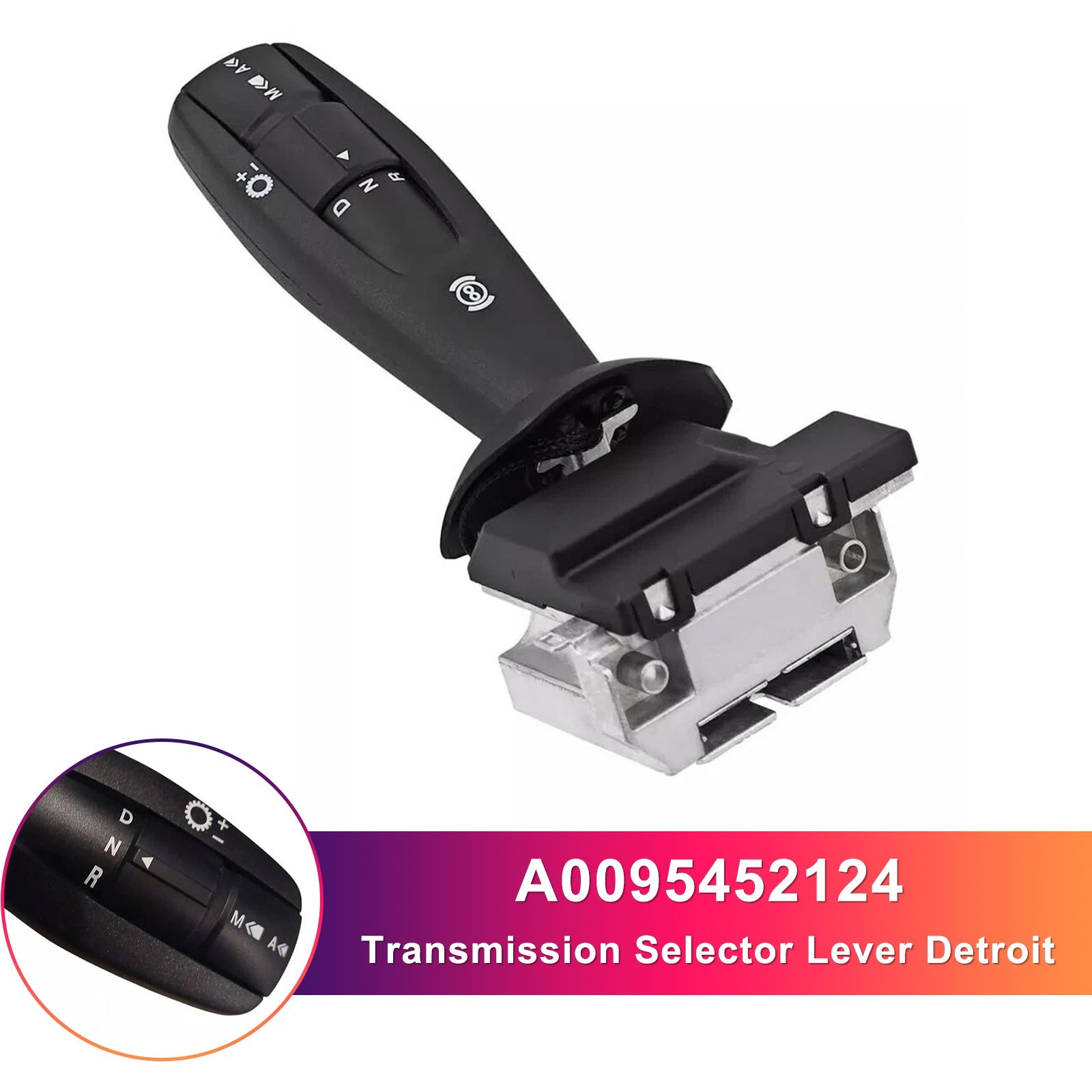PALASER A0095452124 Transmission Selector Lever Detroit DT12-OA For Mercedes Actros