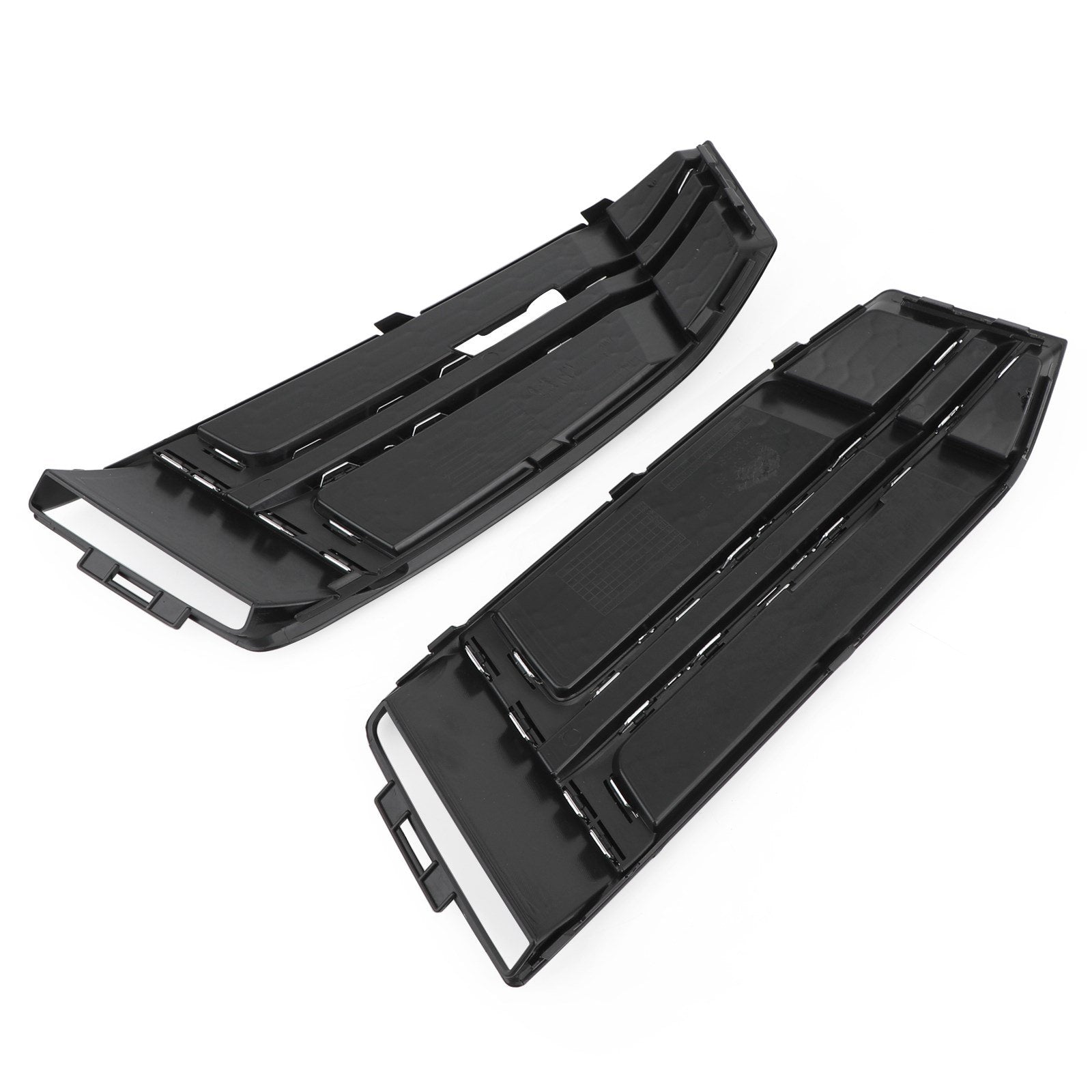 PALASER 2016-2018 Audi A4 B9 S-line Black Front Fog Light Cover Bumper Grill - Image 5