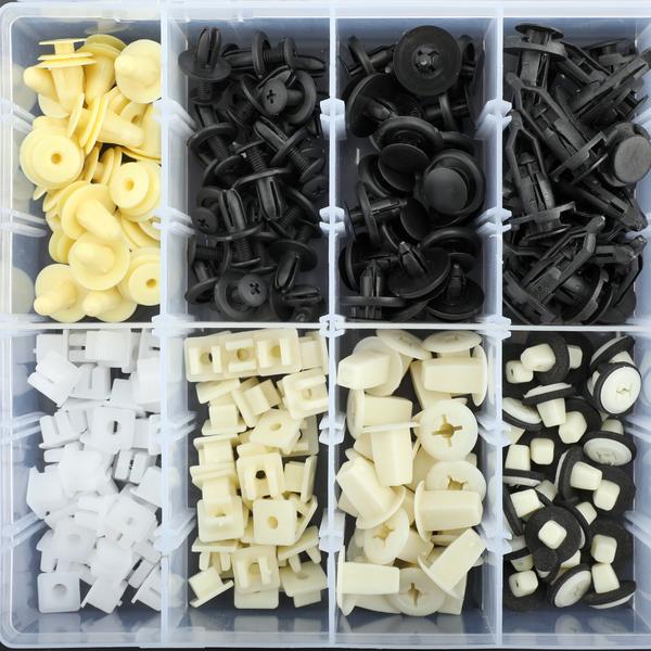 PALASER 292PCS Fender Door Hood Bumper Trim Clips Body Retainer Assortment & Screwdriver - Image 5