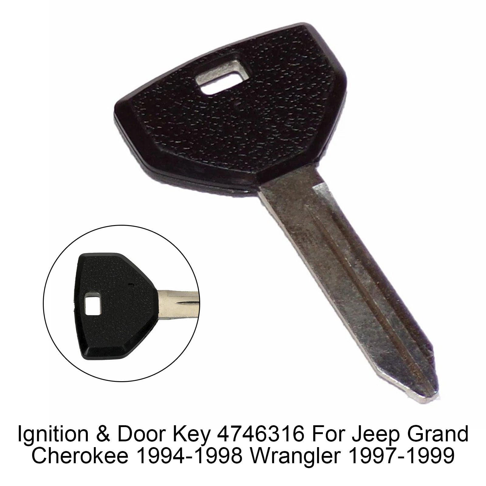 PALASER Ignition & Door Key 4746316 For Jeep Grand Cherokee 1994-1998 Wrangler 97-99 - Image 6