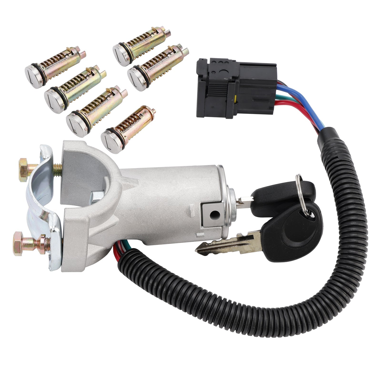 PALASER Ignition Lock + 6x Locking Cylinder + Key 2996075 For Iveco Daily 06-12 - Image 19