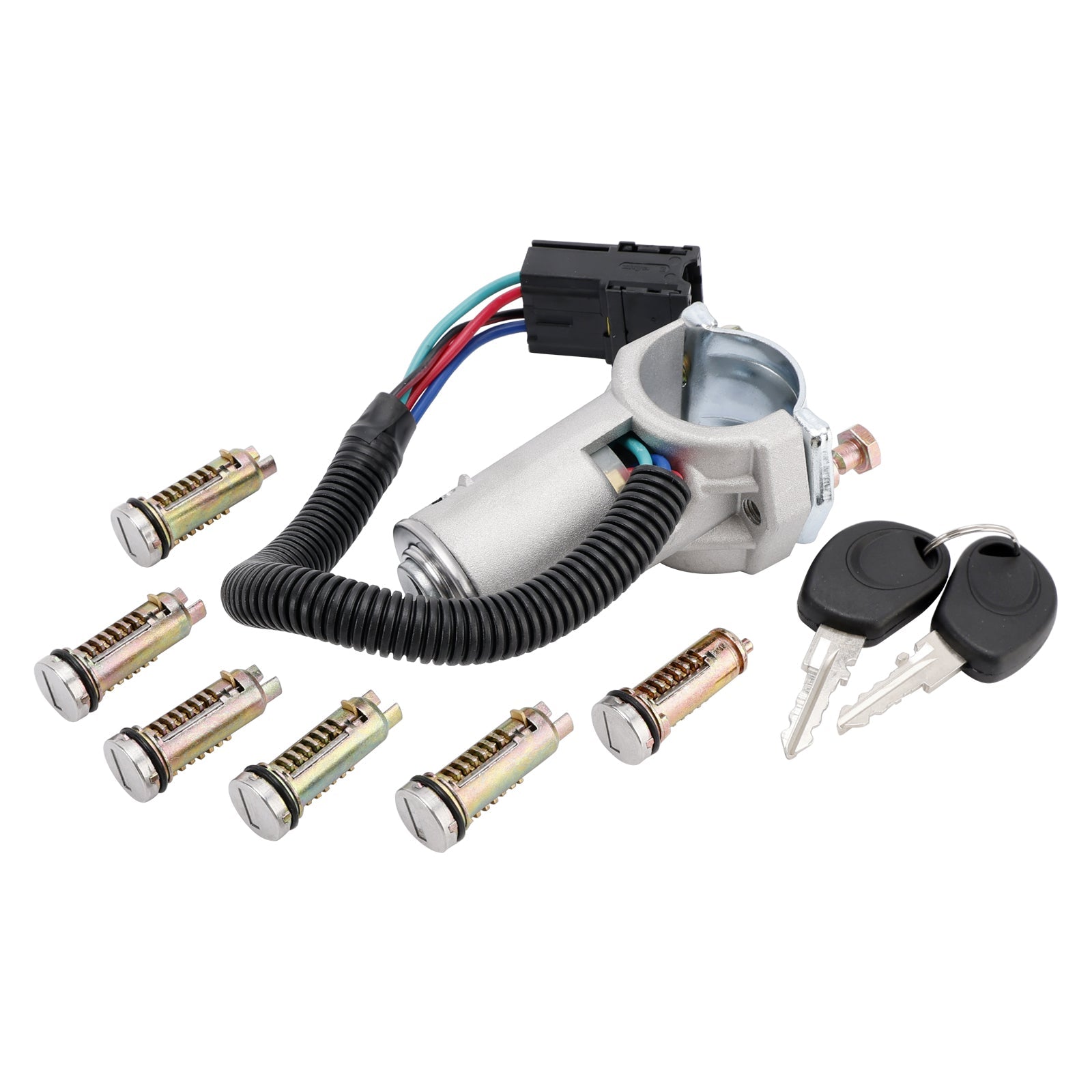 PALASER Ignition Lock + 6x Locking Cylinder + Key 2996075 For Iveco Daily 06-12 - Image 7
