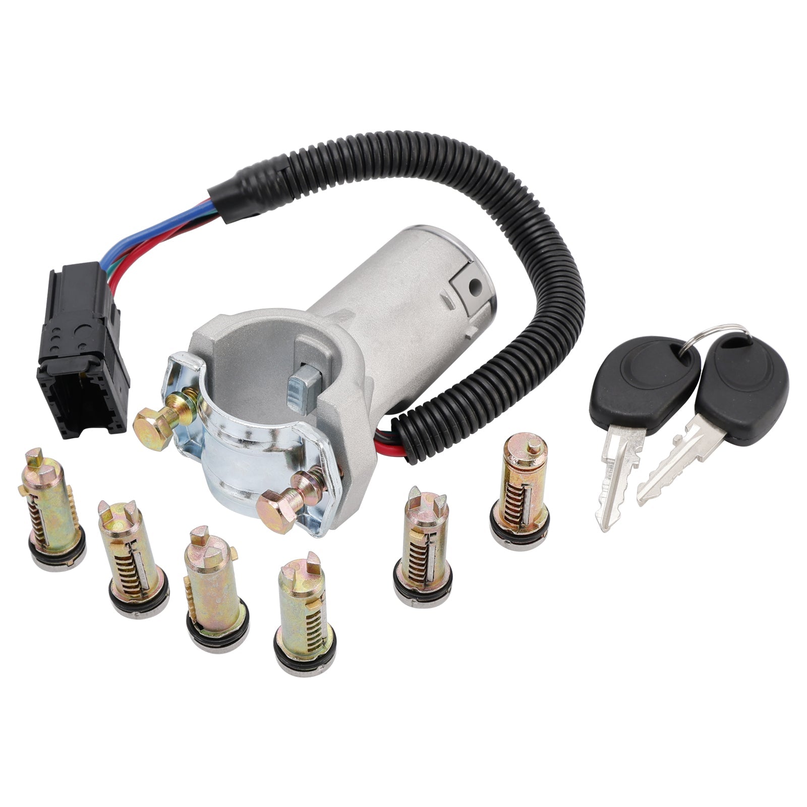 PALASER Ignition Lock + 6x Locking Cylinder + Key 2996075 For Iveco Daily 06-12 - Image 16