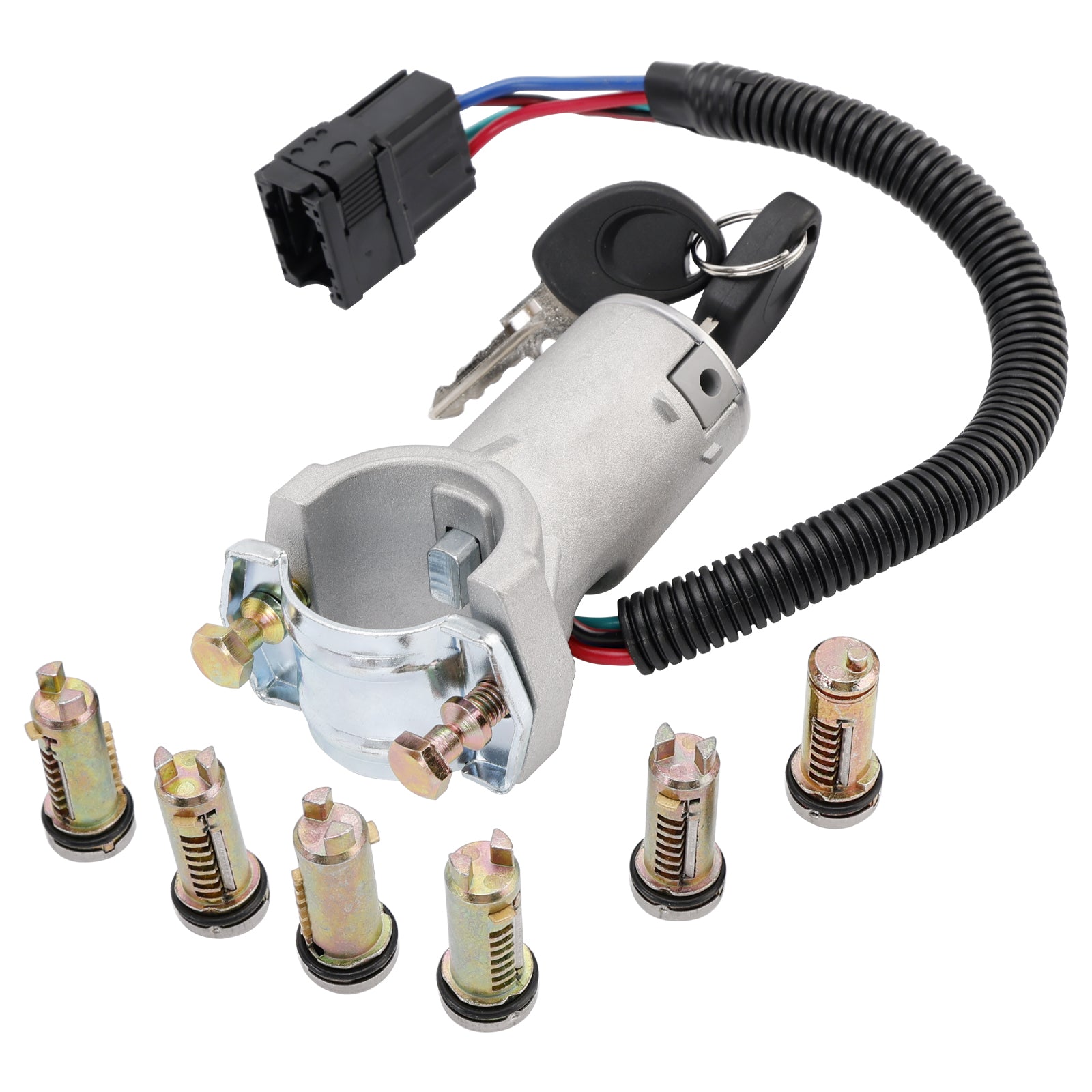 PALASER Ignition Lock + 6x Locking Cylinder + Key 2996075 For Iveco Daily 06-12 - Image 18