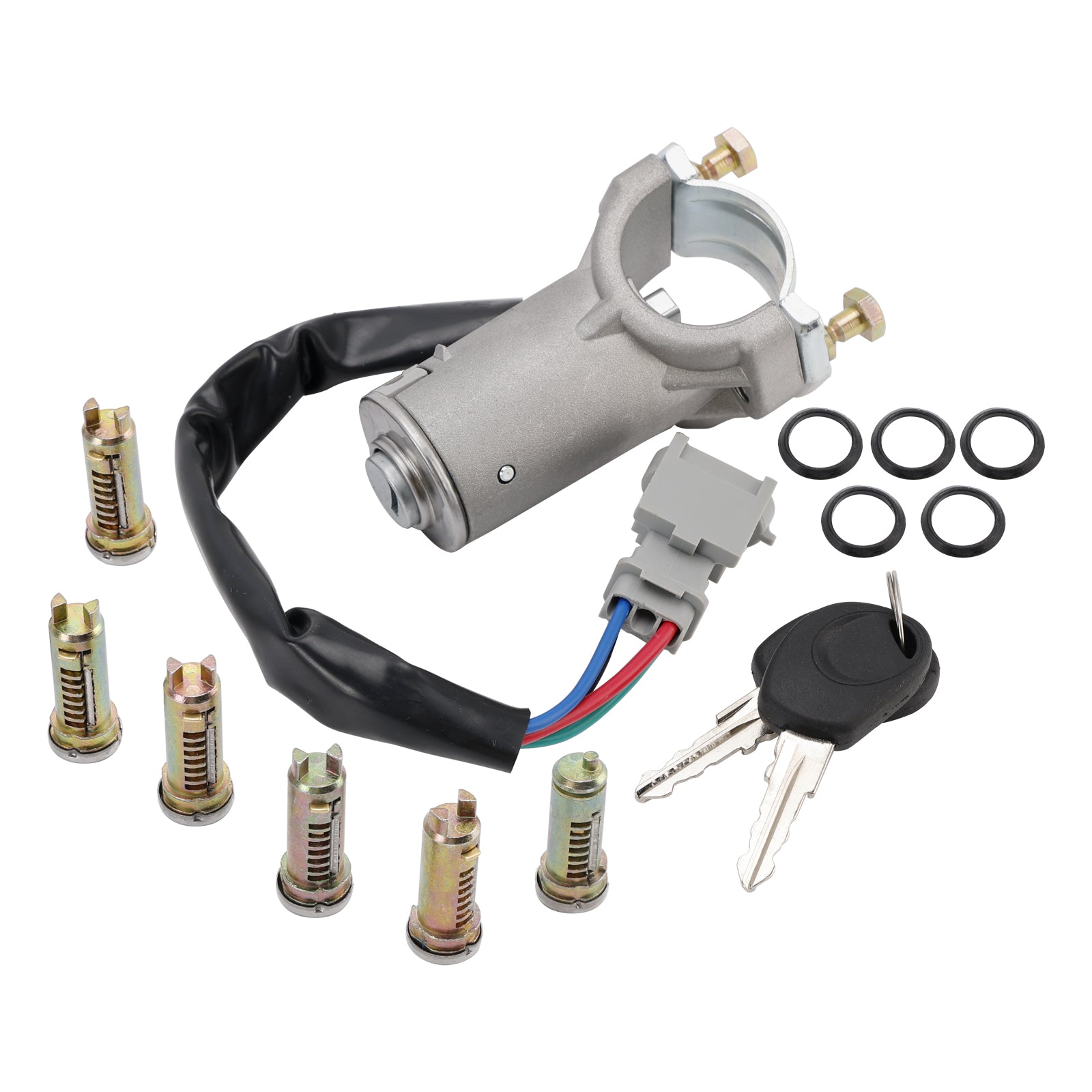 PALASER Ignition Lock + 6x Locking Cylinder + Key 2991727 For Iveco Daily 2000-2006 - Image 18