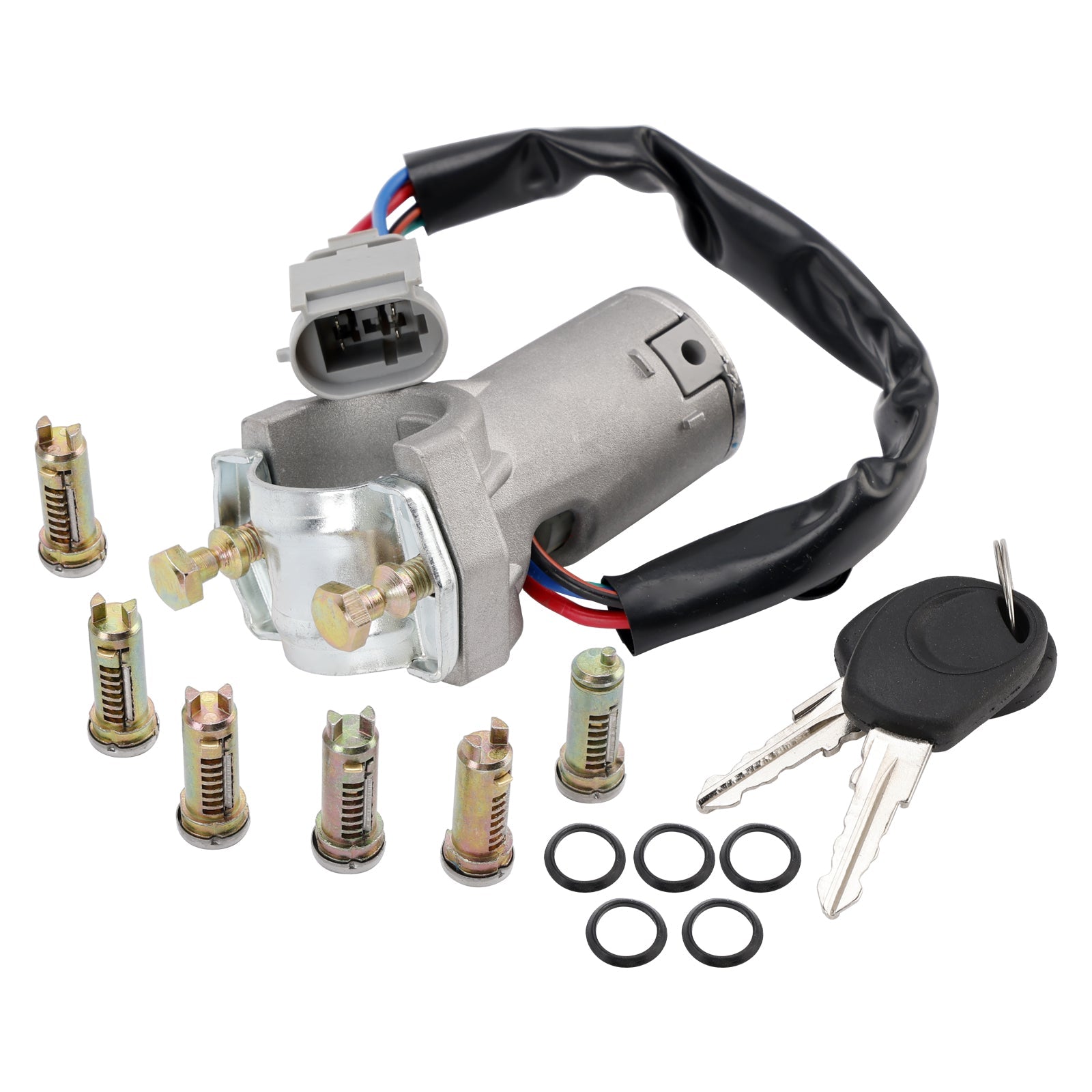 PALASER Ignition Lock + 6x Locking Cylinder + Key 2991727 For Iveco Daily 2000-2006 - Image 15