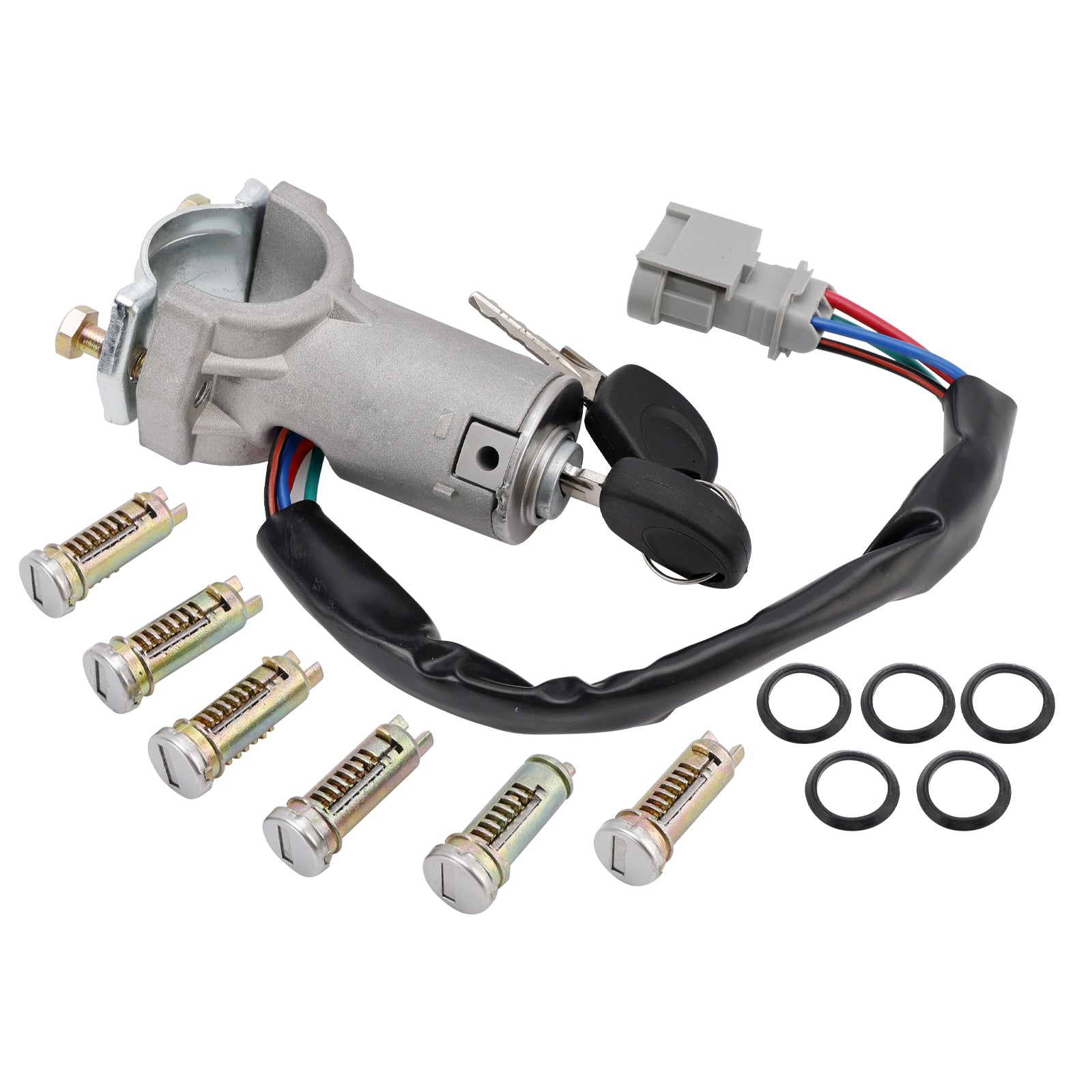 PALASER Ignition Lock + 6x Locking Cylinder + Key 2991727 For Iveco Daily 2000-2006 - Image 16