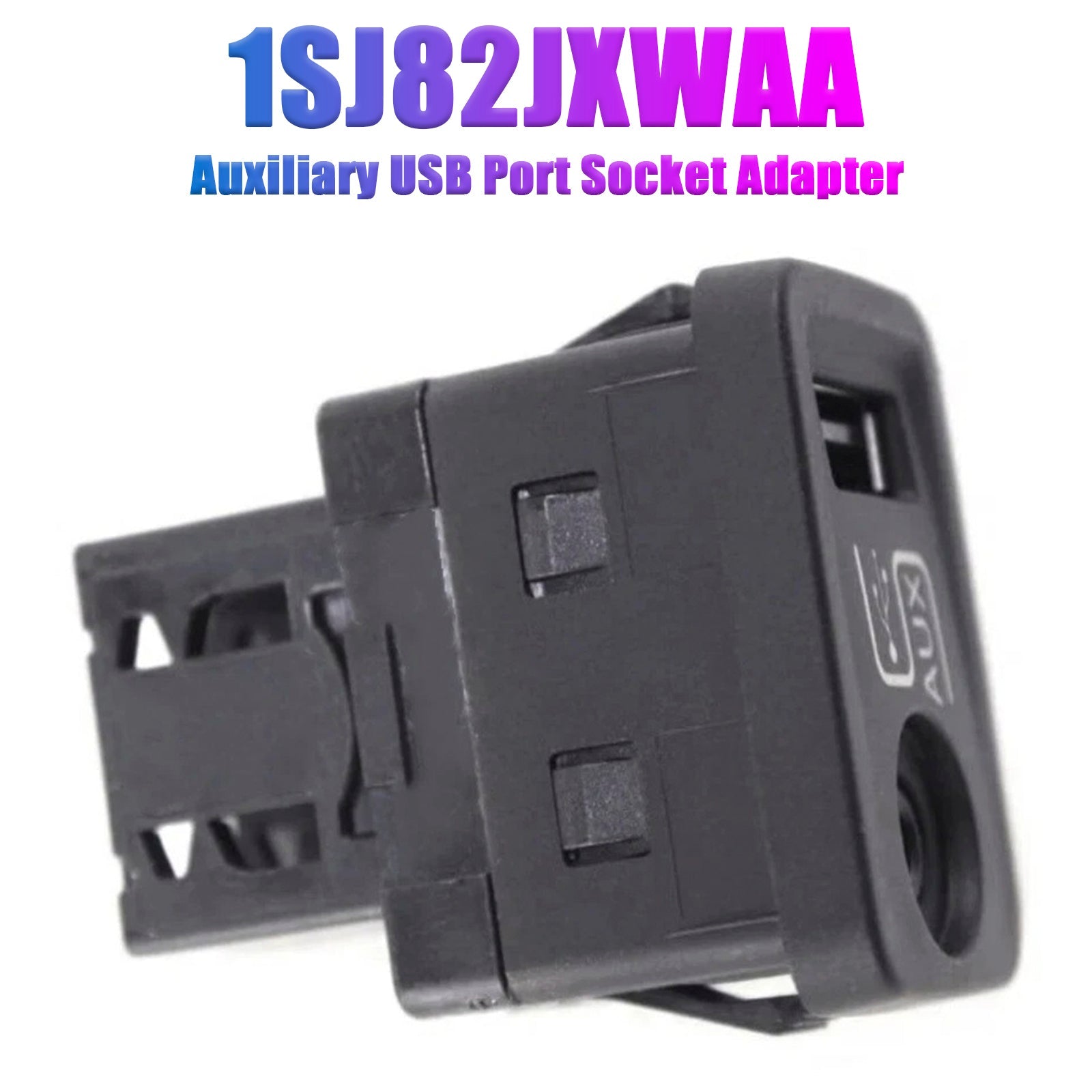 PALASER Auxiliary Usb Port Socket Adapter 1SJ82JXWAA For Fiat 500 2012-2014