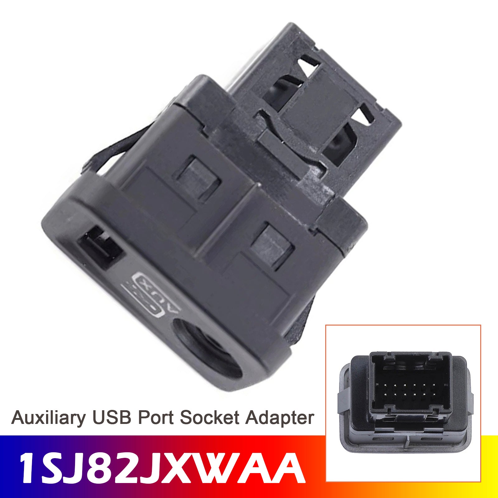 PALASER Auxiliary Usb Port Socket Adapter 1SJ82JXWAA For Fiat 500 2012-2014 - Image 3