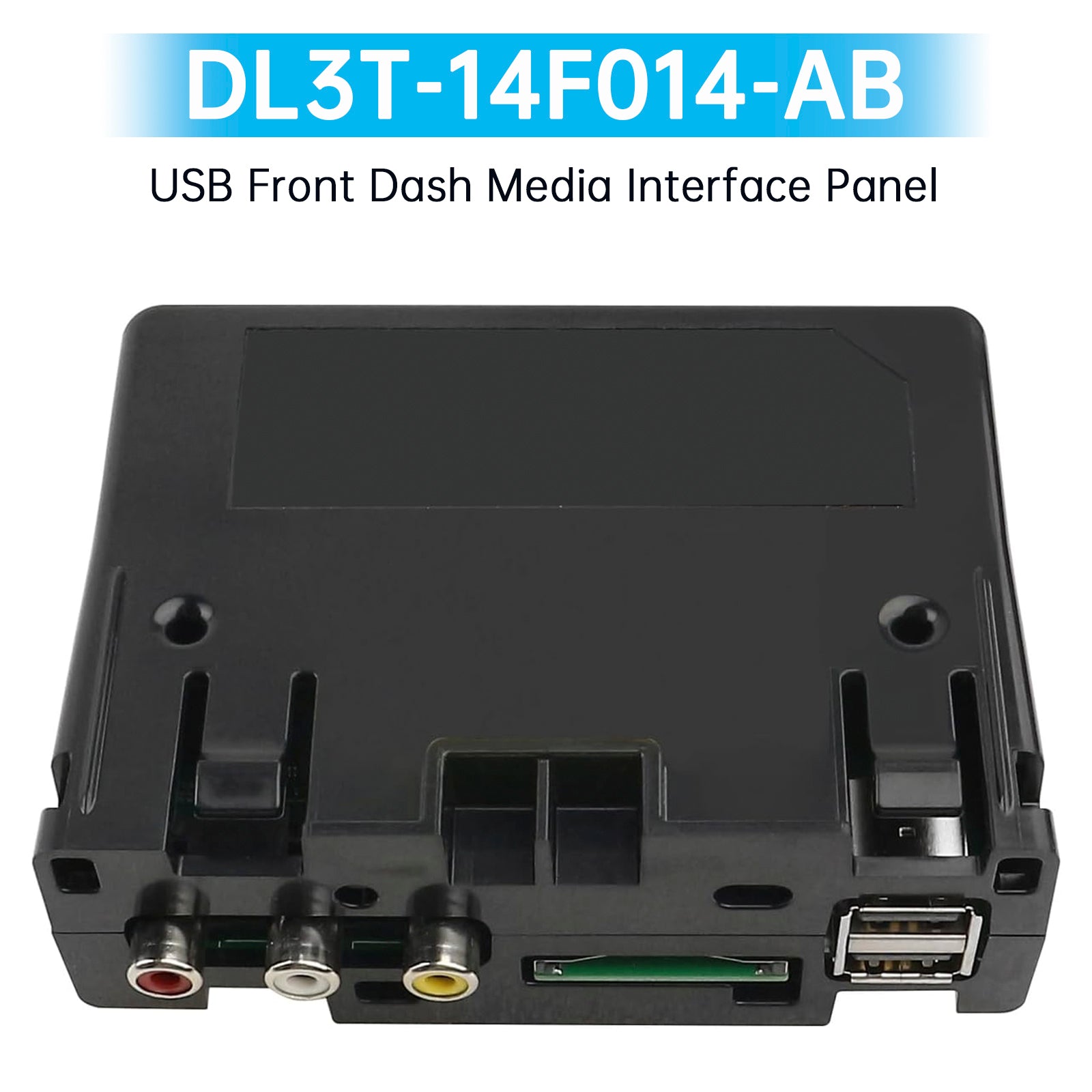 PALASER Usb Front Dash Media Interface Panel DL3T-14F014-AB For Ford F150 F250 F350