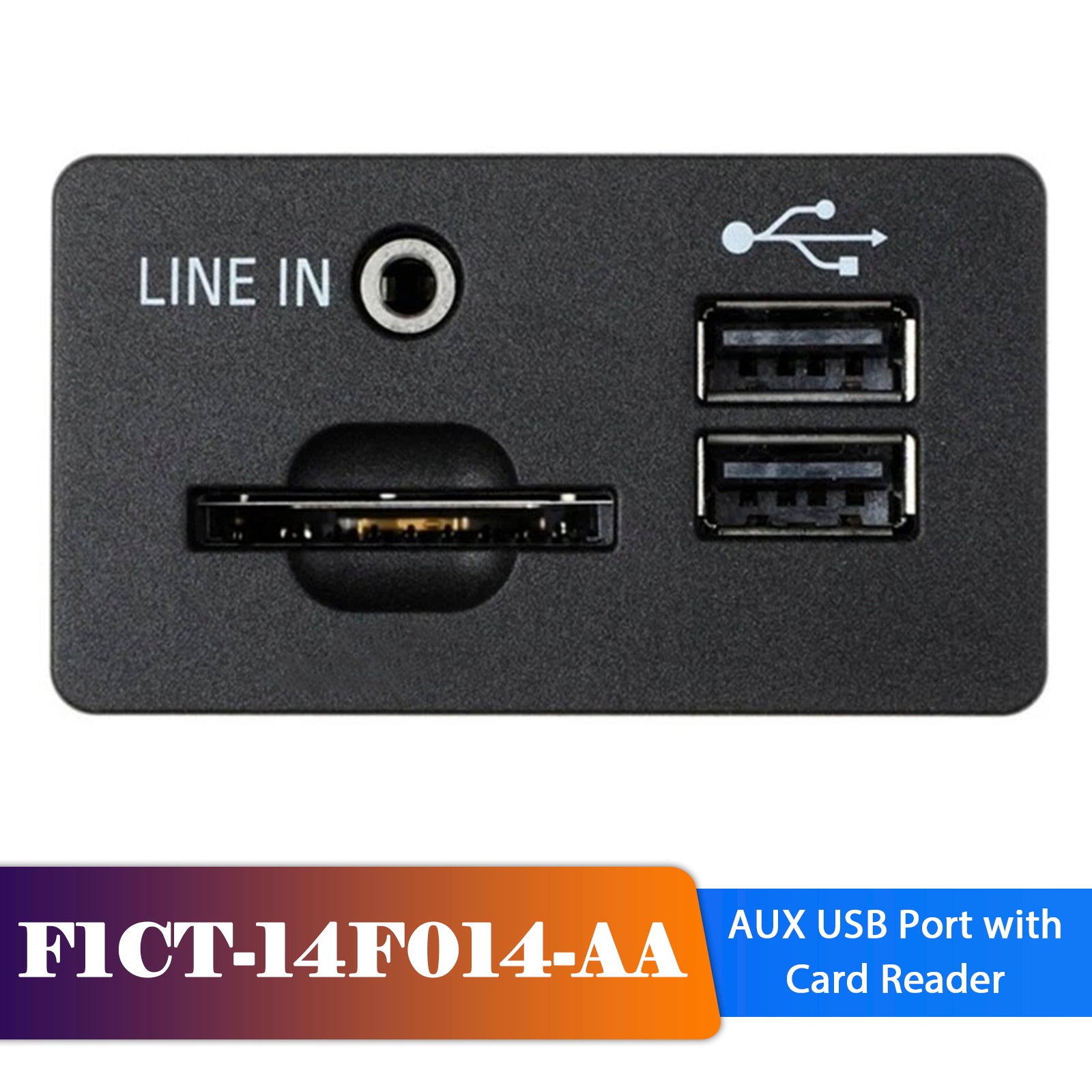 PALASER Aux Usb Port With Card Reader For Transit Kuga F1CT-14F014-AA - Image 16
