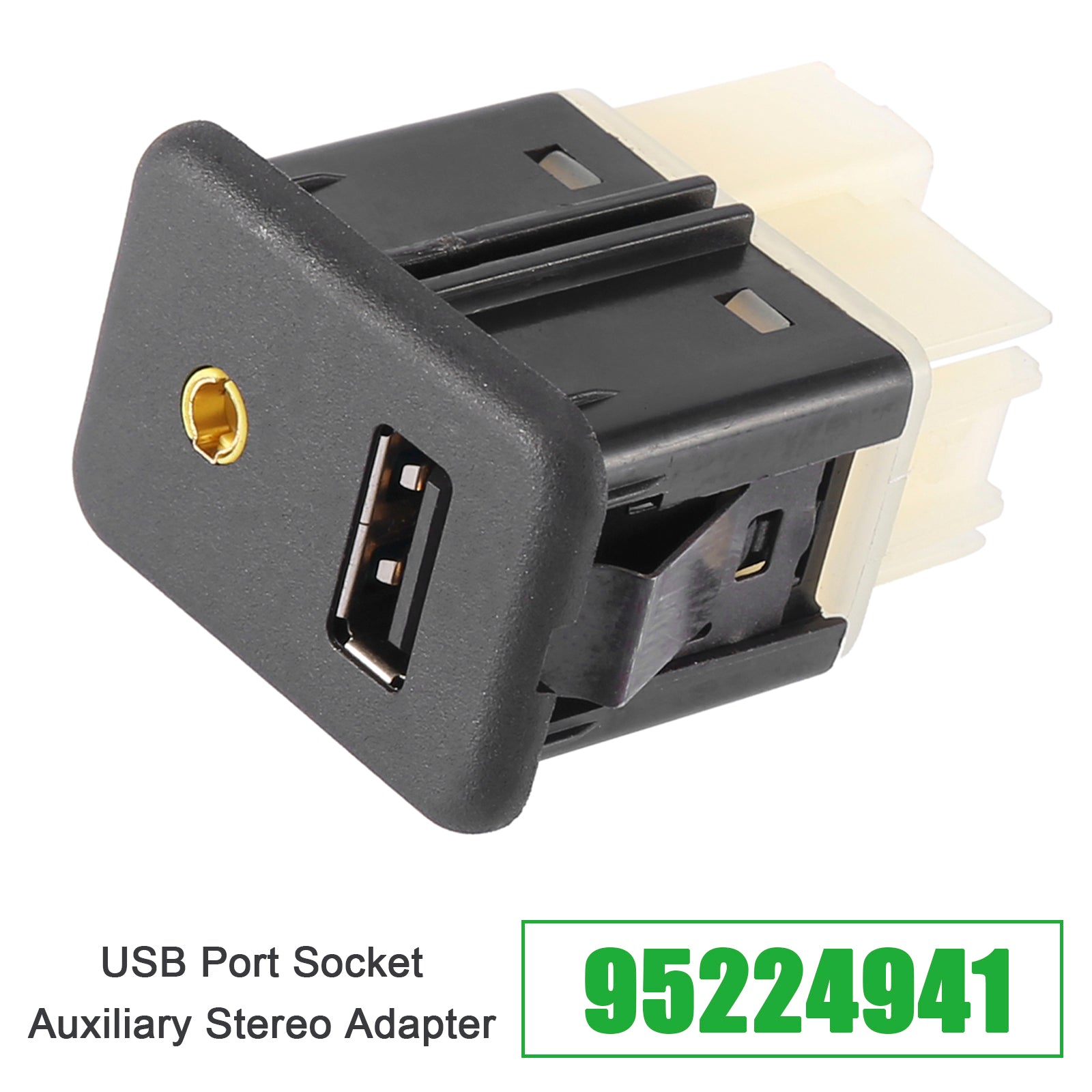 PALASER Usb Port Socket Auxiliary Stereo Adapter For Chevrolet Spark 95224941 - Image 4
