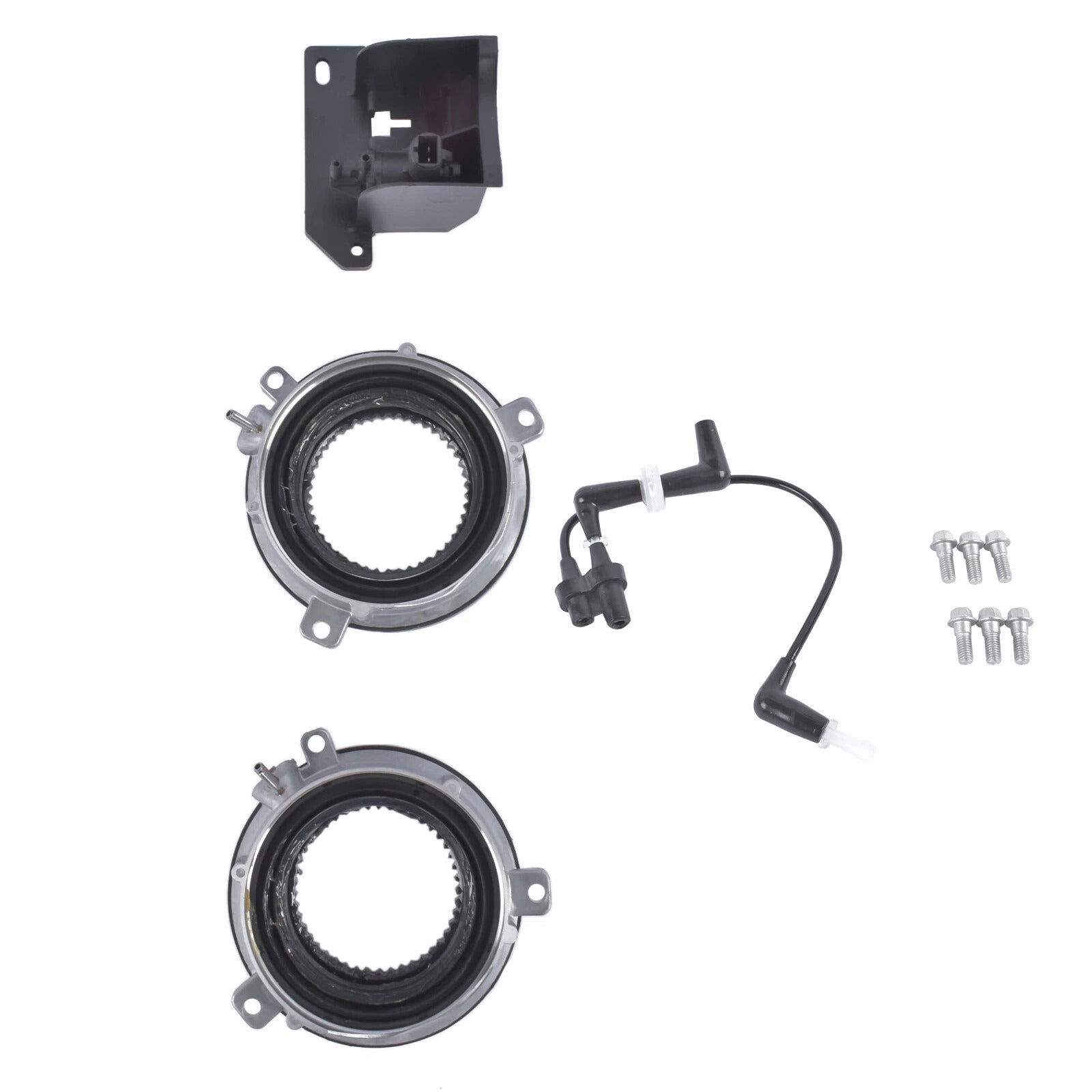 PALASER Locking Hub Axle Actuator Vacuum Solenoid Valve For Ford Expedition F-150 03-15 - Image 8