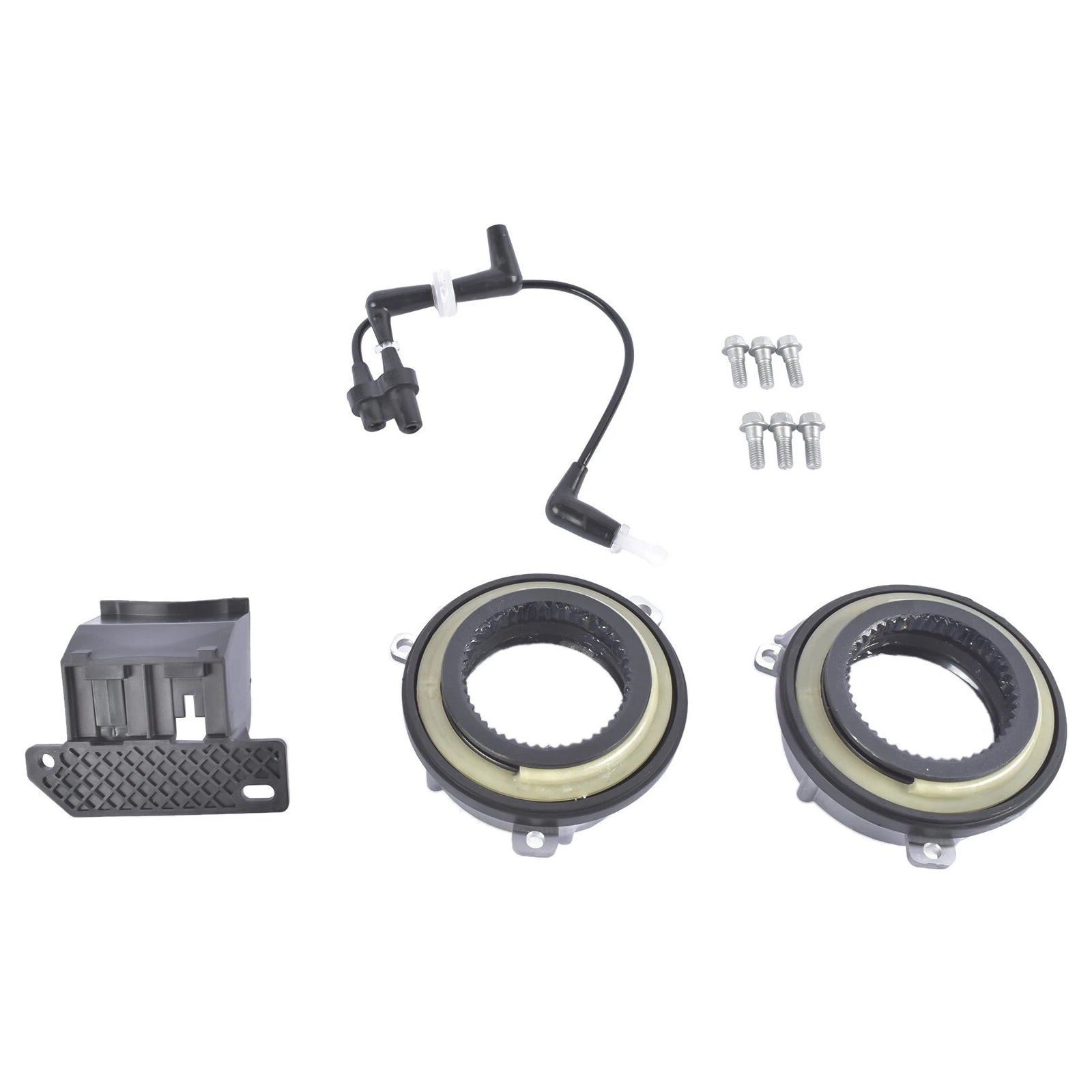 PALASER Locking Hub Axle Actuator Vacuum Solenoid Valve For Ford Expedition F-150 03-15 - Image 19