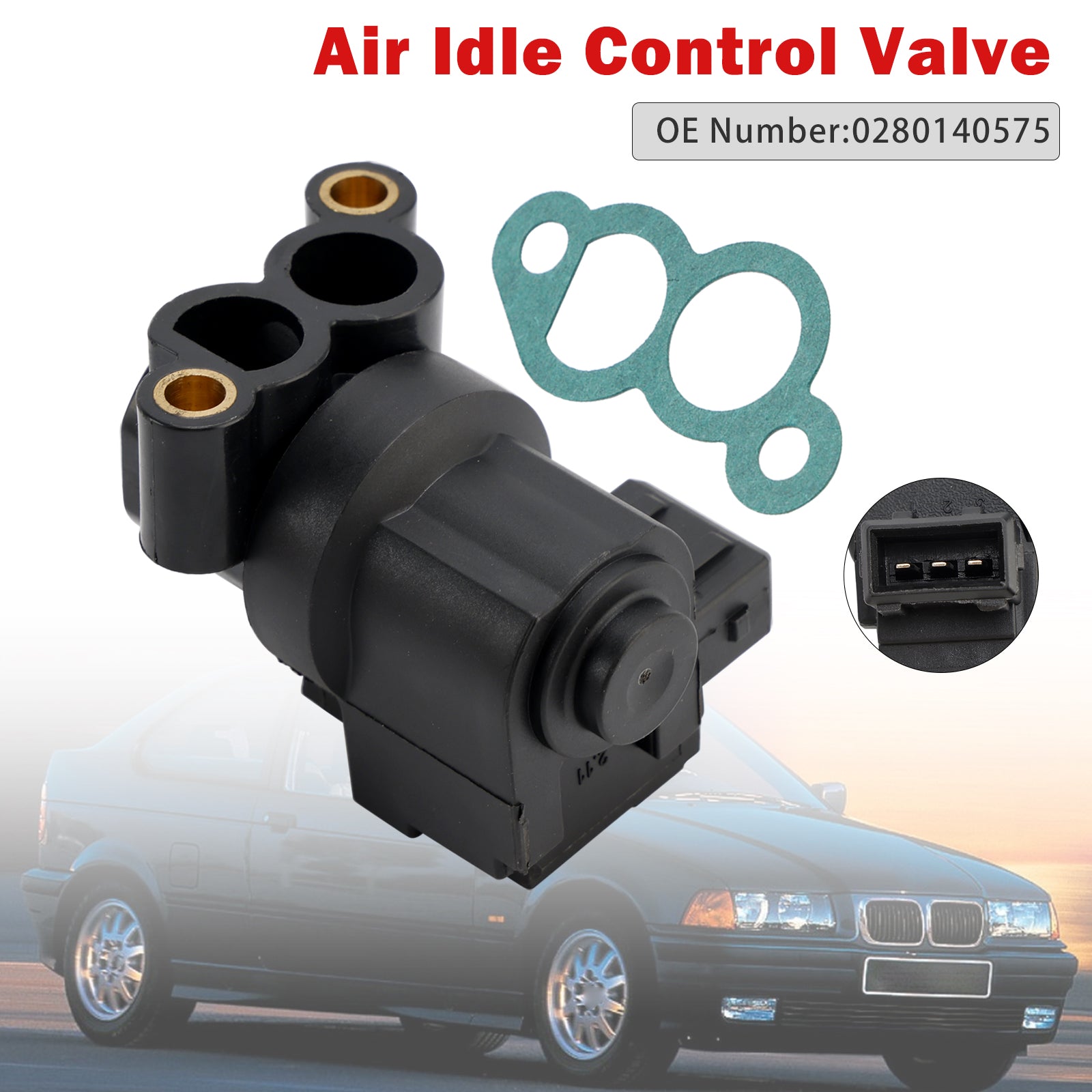 PALASER Idle Regulator Idle Actuator 0280140575 For BMW 3 Series E36 E46 1999-2005 - Image 2