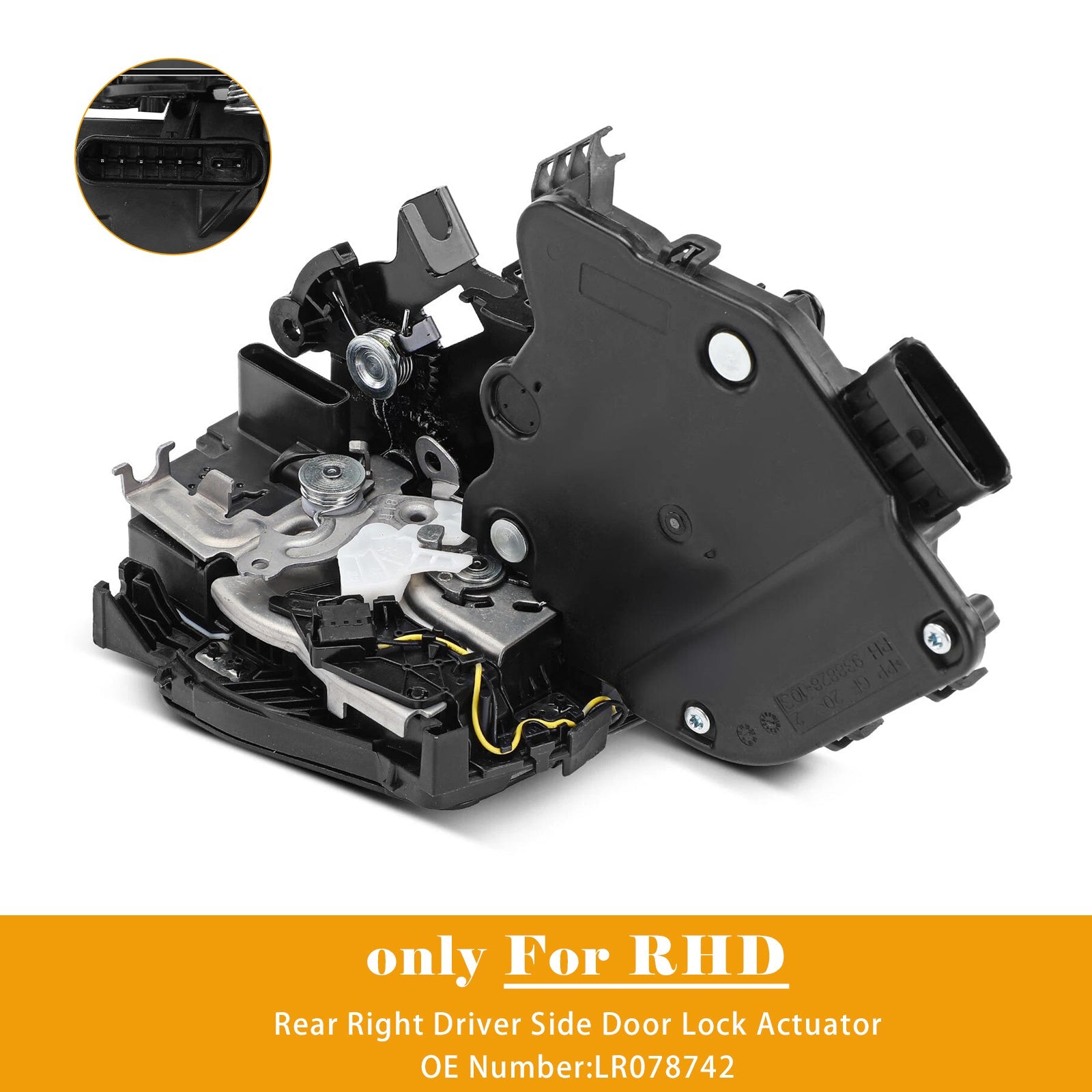 PALASER Rear Right Door Lock Actuator LR078742 For Range Rover Sport 2014-2022 - Image 6