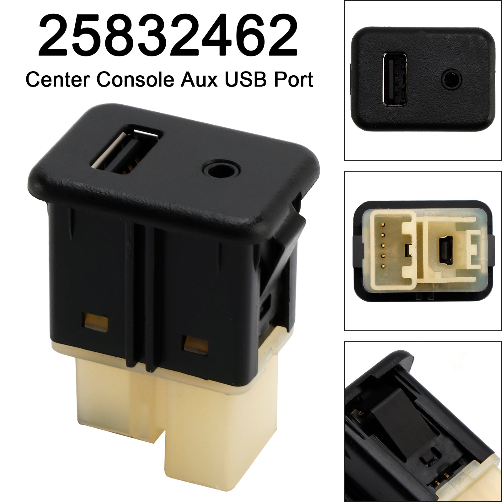 PALASER Center Console Aux Usb Port 25832462 For Camaro 2010 2011 2012 2013 2014 2015 - Image 3