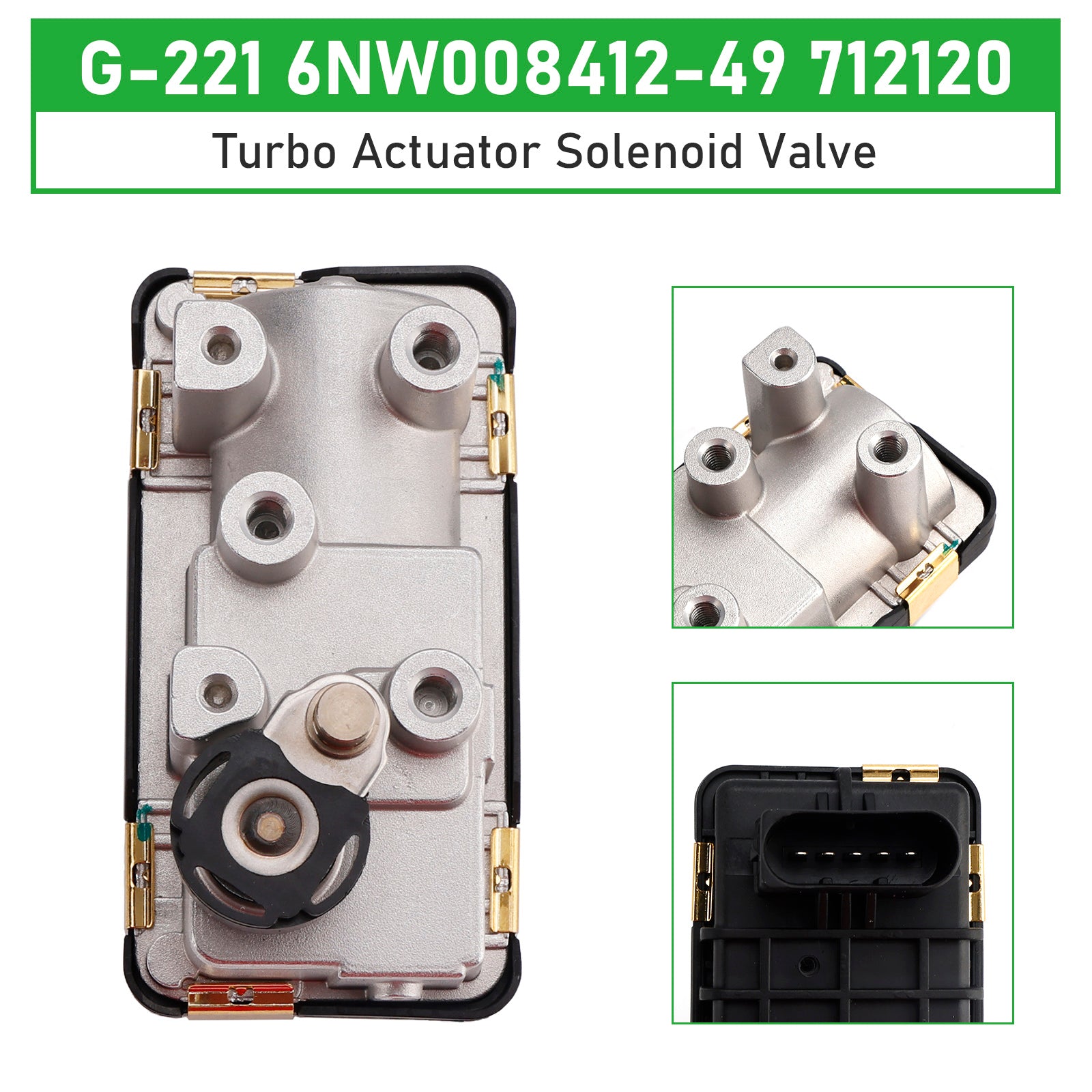 PALASER Turbo Actuator Solenoid Valve For Ford Mondeo ¢ó 2.0/2.2 Tdci G-221 6NW008412-49 - Image 4