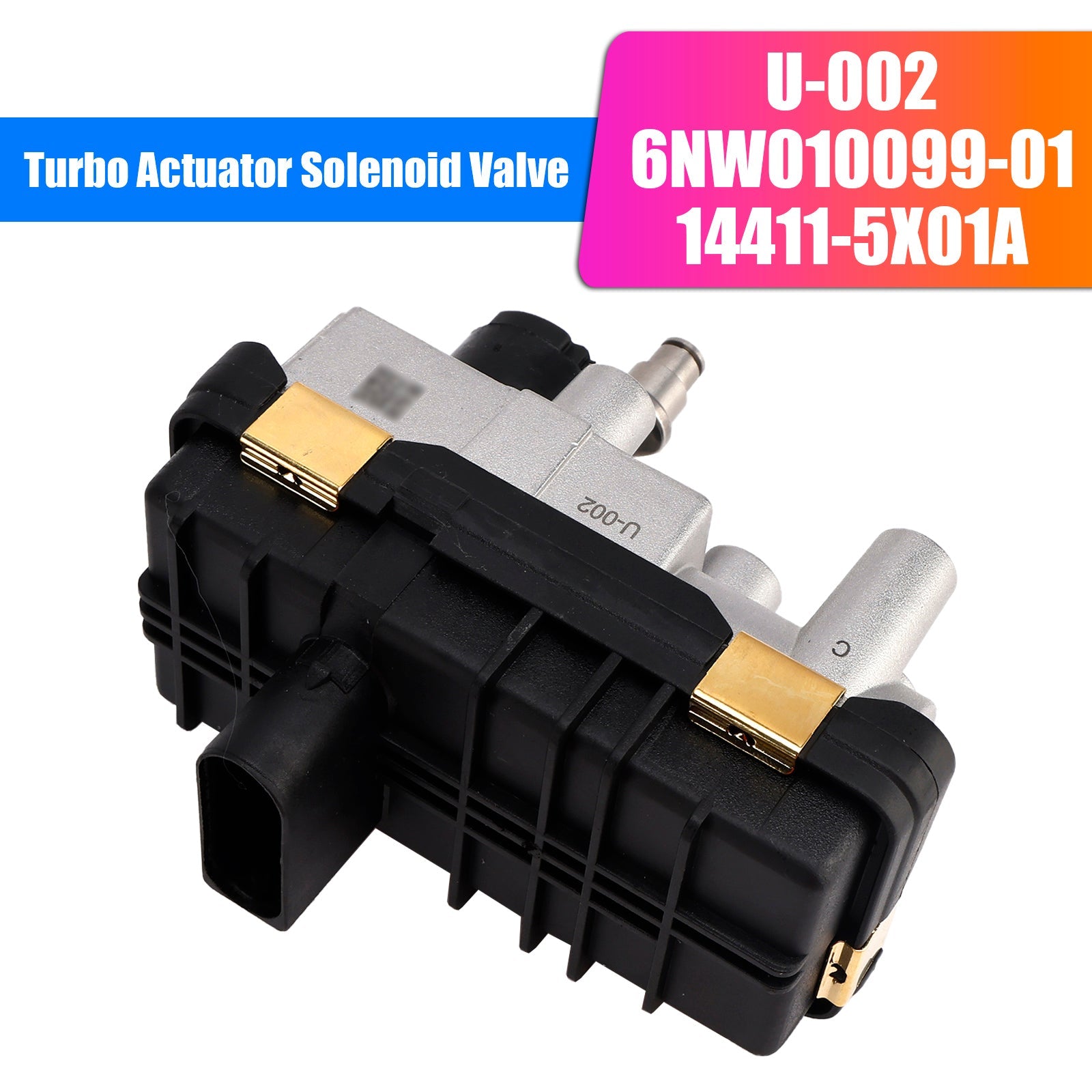 PALASER Turbo Actuator Solenoid Valve For Nissan Navara Frontier 2.5 U-002 6NW010099-01 - Image 5