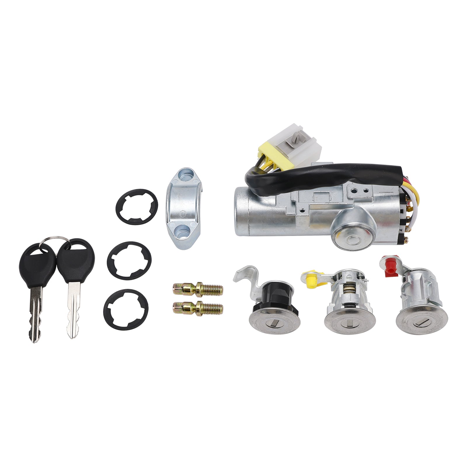 PALASER Ignition Barrel Door Lock Kit W/ 2 Keys K9810-2S806 For Nissan Navara D22 1997-2006 - Image 18