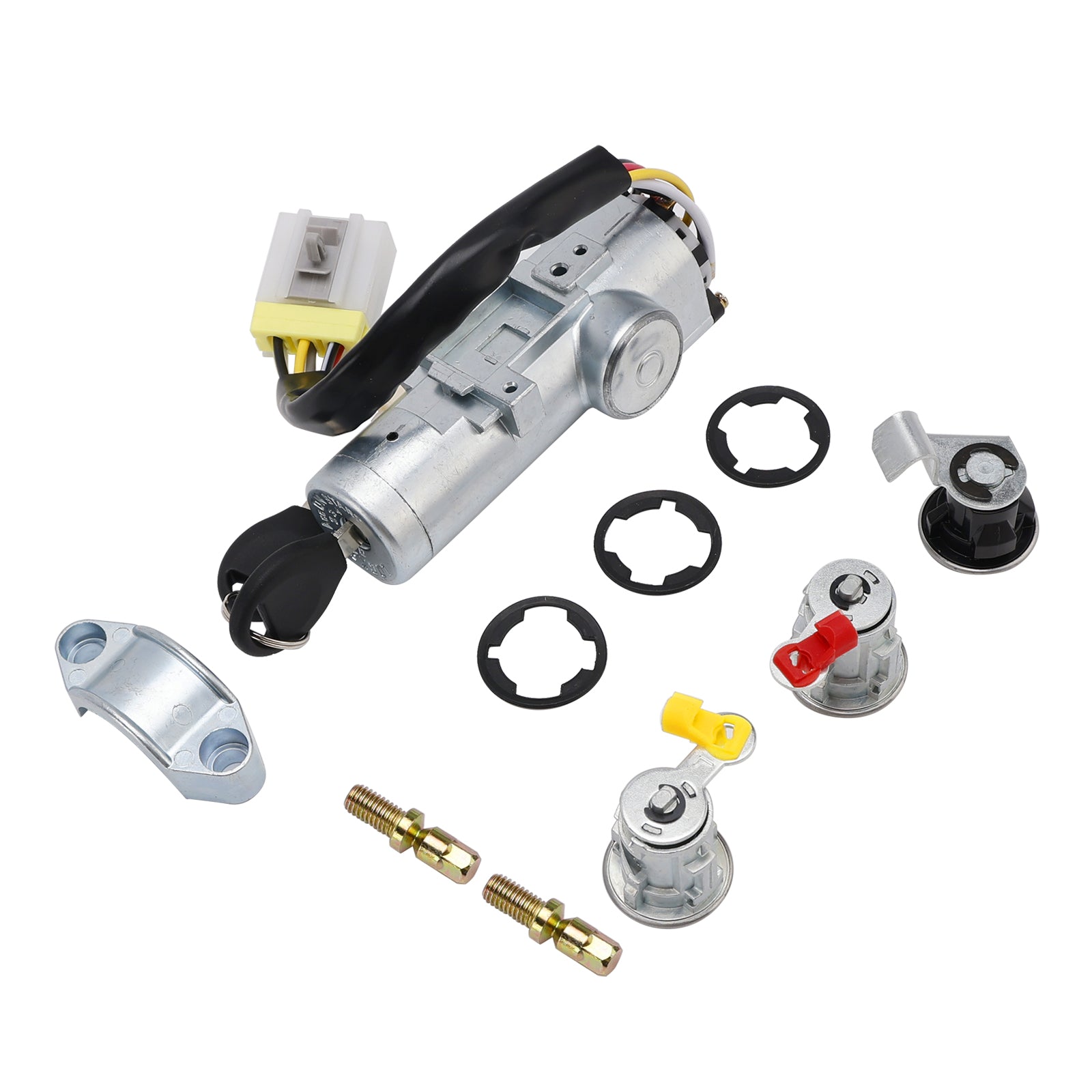 PALASER Ignition Barrel Door Lock Kit W/ 2 Keys K9810-2S806 For Nissan Navara D22 1997-2006 - Image 15