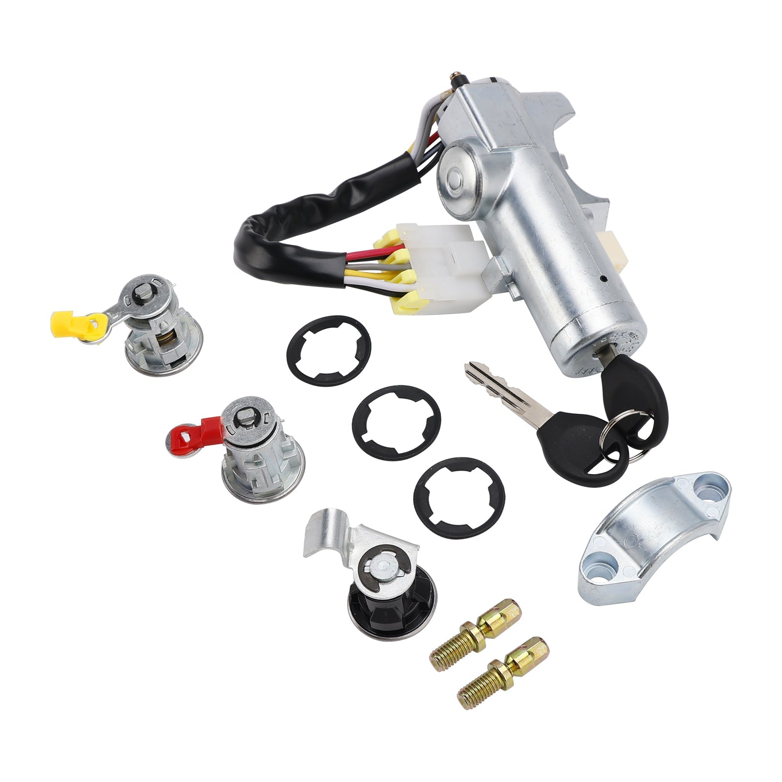 PALASER Ignition Barrel Door Lock Kit W/ 2 Keys K9810-2S806 For Nissan Navara D22 1997-2006 - Image 7