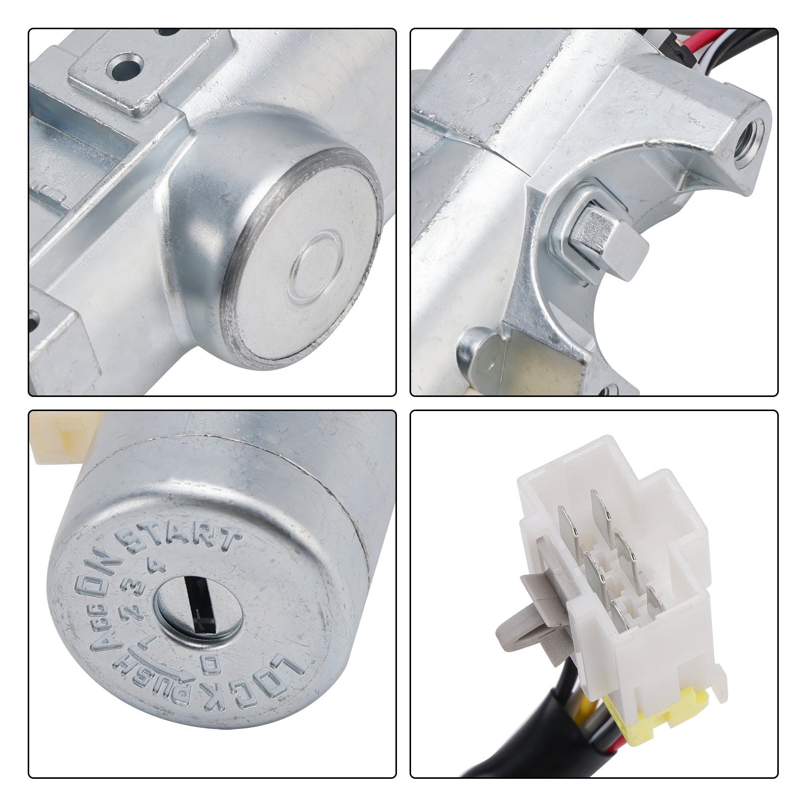 PALASER Ignition Barrel Door Lock Kit W/ 2 Keys K9810-2S806 For Nissan Navara D22 1997-2006 - Image 8